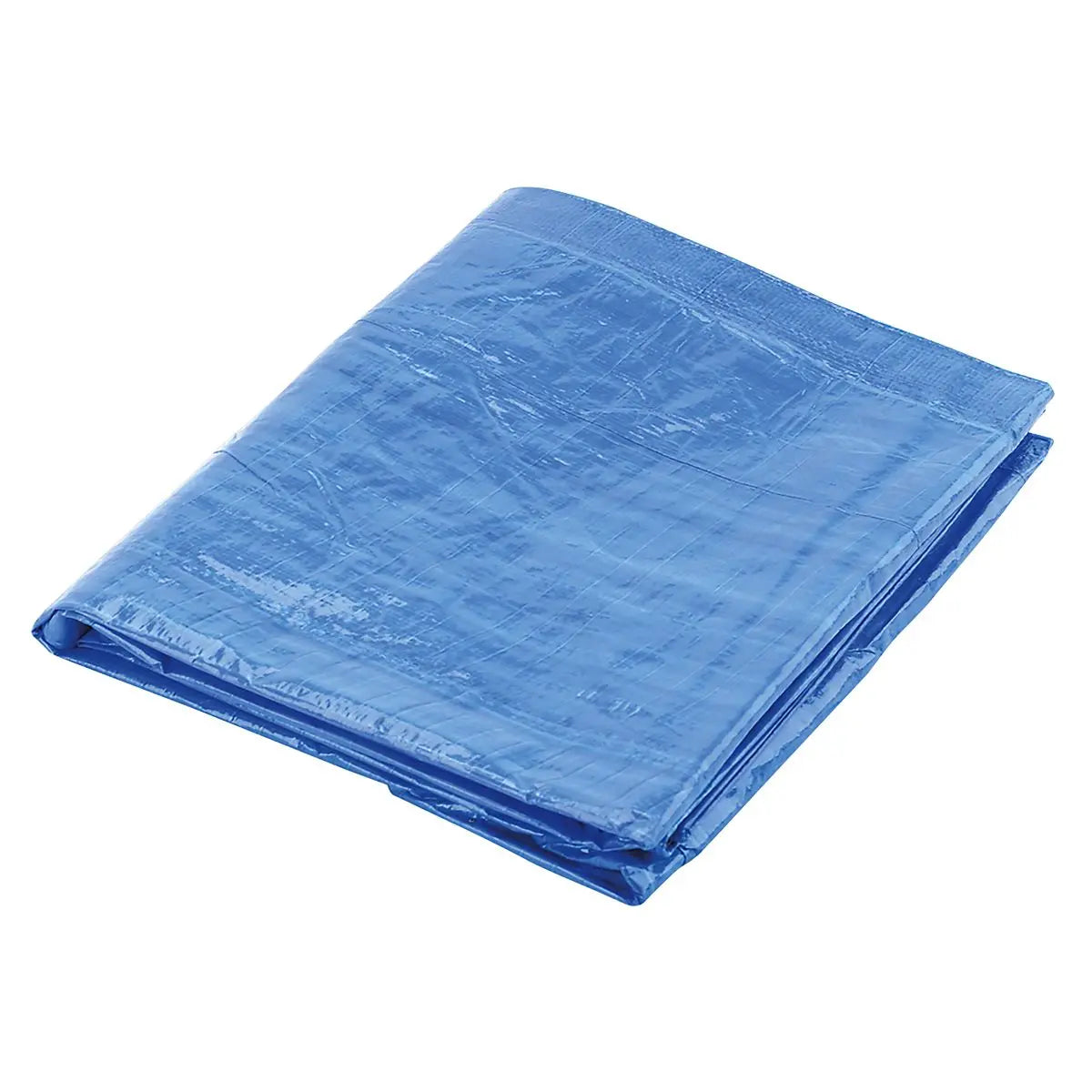 Sealey Tarpaulin 4.88 x 6.10m - Blue White Rose Tools