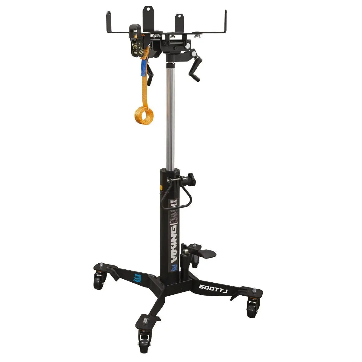 Sealey Telescopic Vertical Transmission Jack 600kg White Rose Tools
