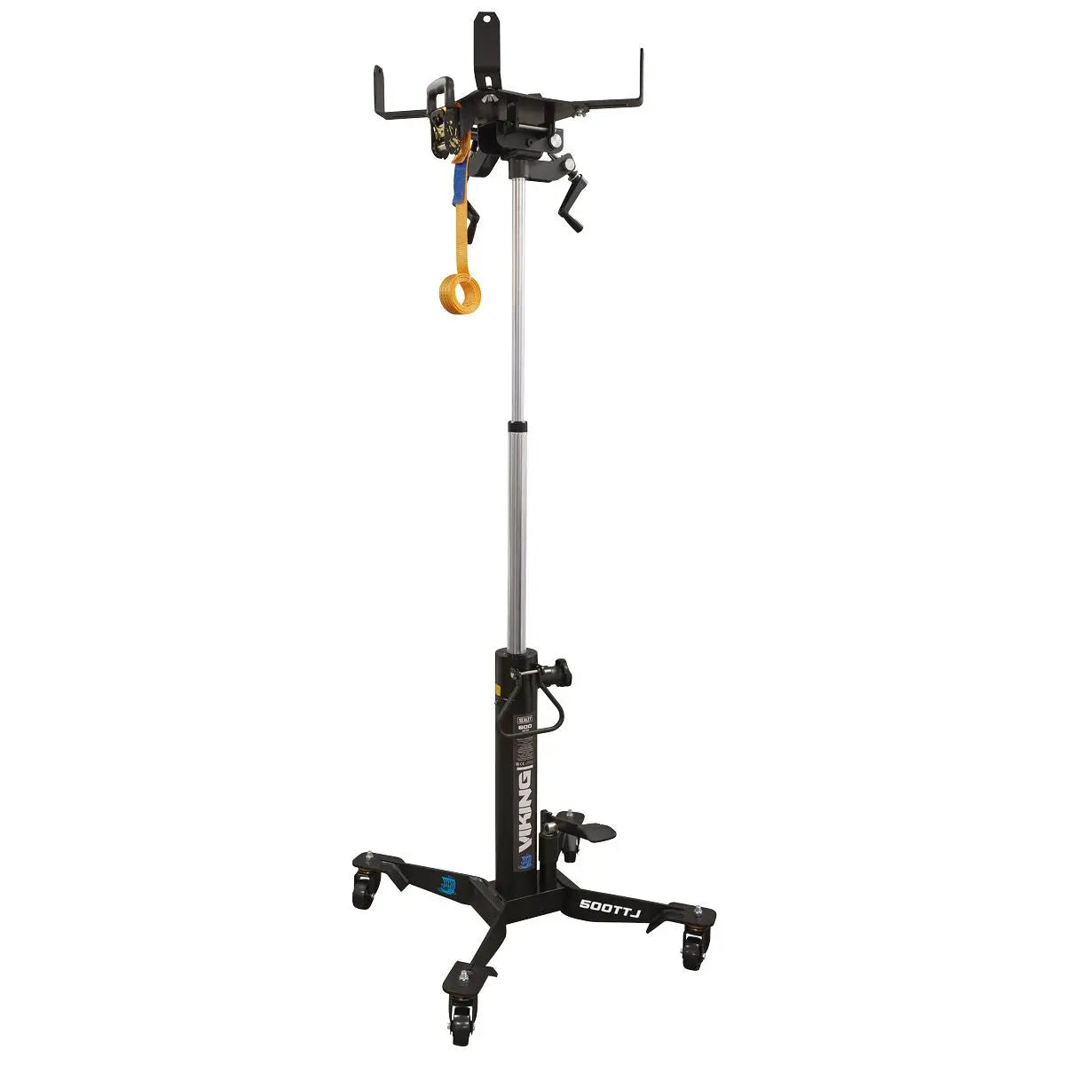 Sealey Telescopic Vertical Transmission Jack 600kg White Rose Tools