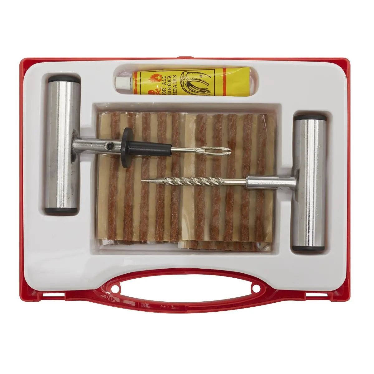 Sealey Temporary Puncture Repair Kit Tubeless Tyres Off Road Vehicles