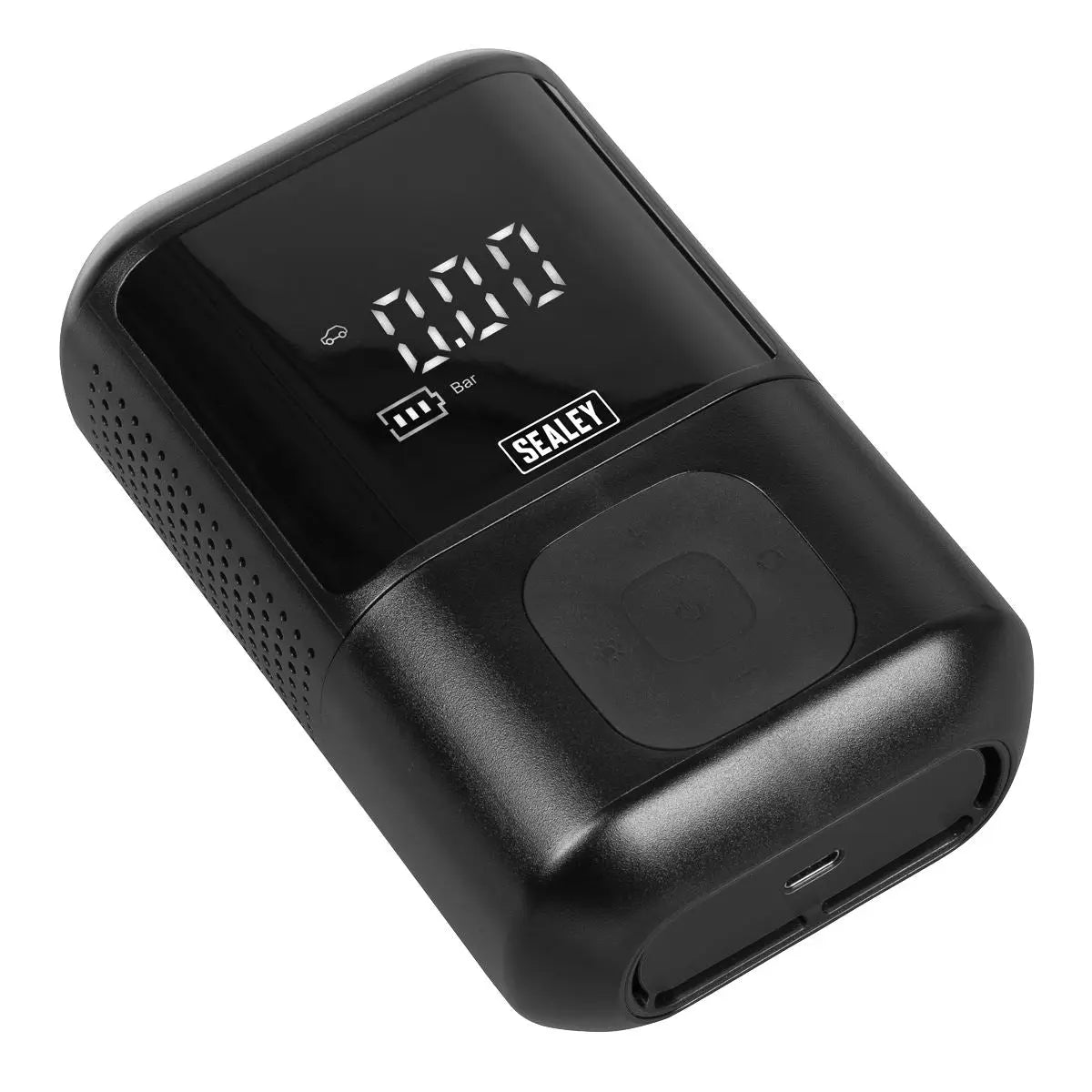 Sealey Temporary Puncture Repair Kit & Rechargeable Tyre Inflator  White Rose Tools