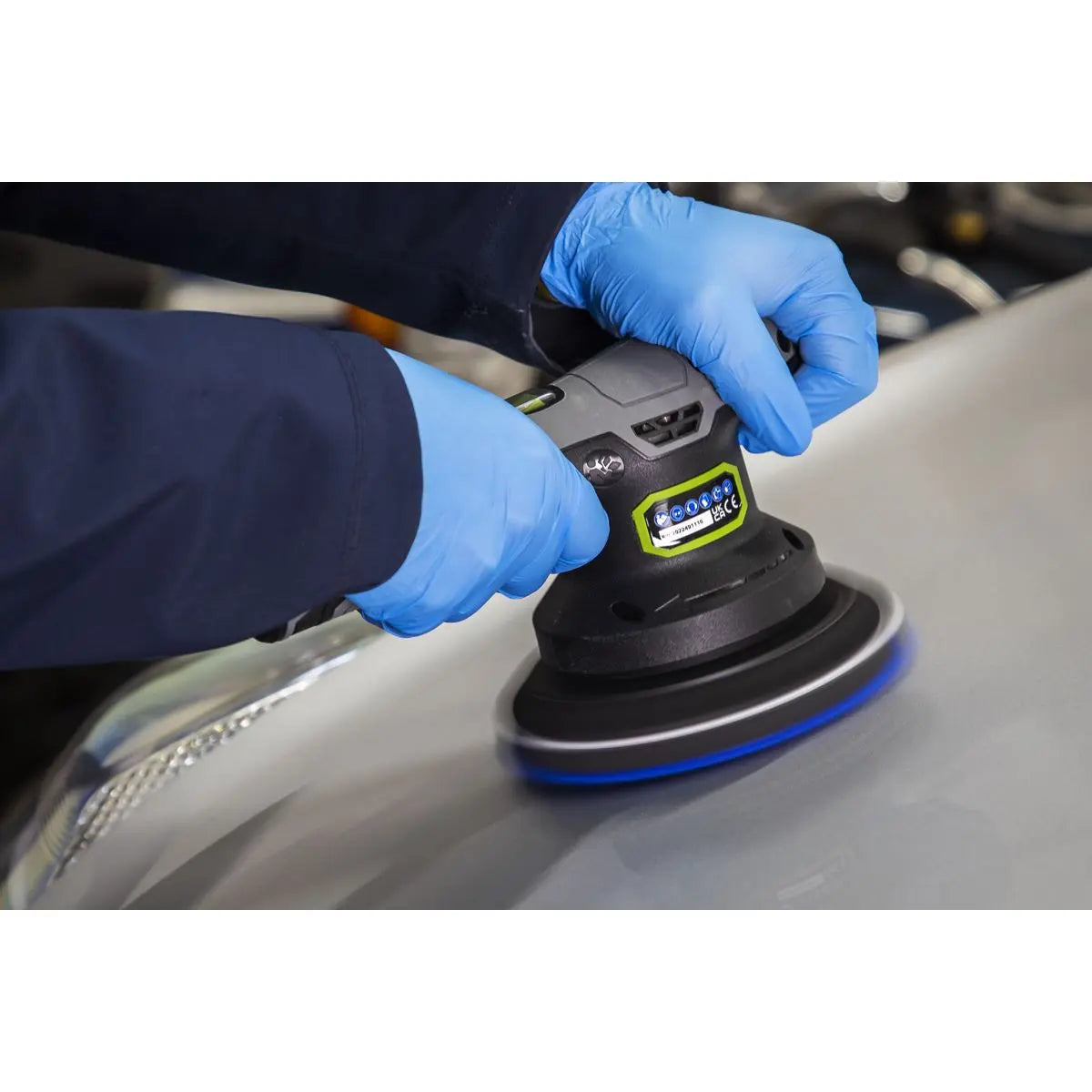 Sealey Terry Bonnet Pad Ø150mm White Rose Tools