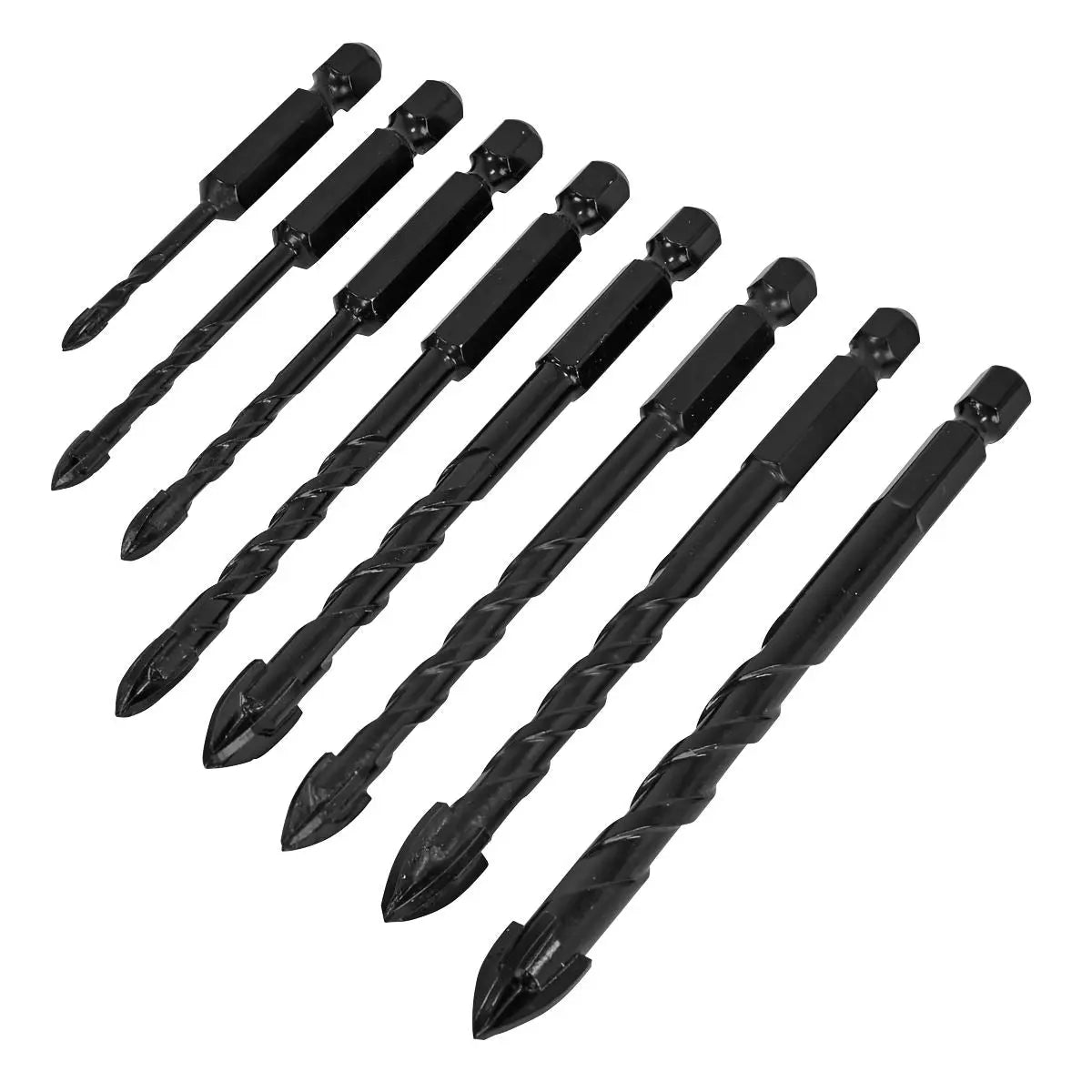 Sealey Tile & Glass Drill Bit Set 8pc  White Rose Tools