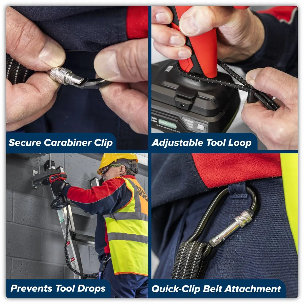 Sealey Tool Lanyard White Rose Tools
