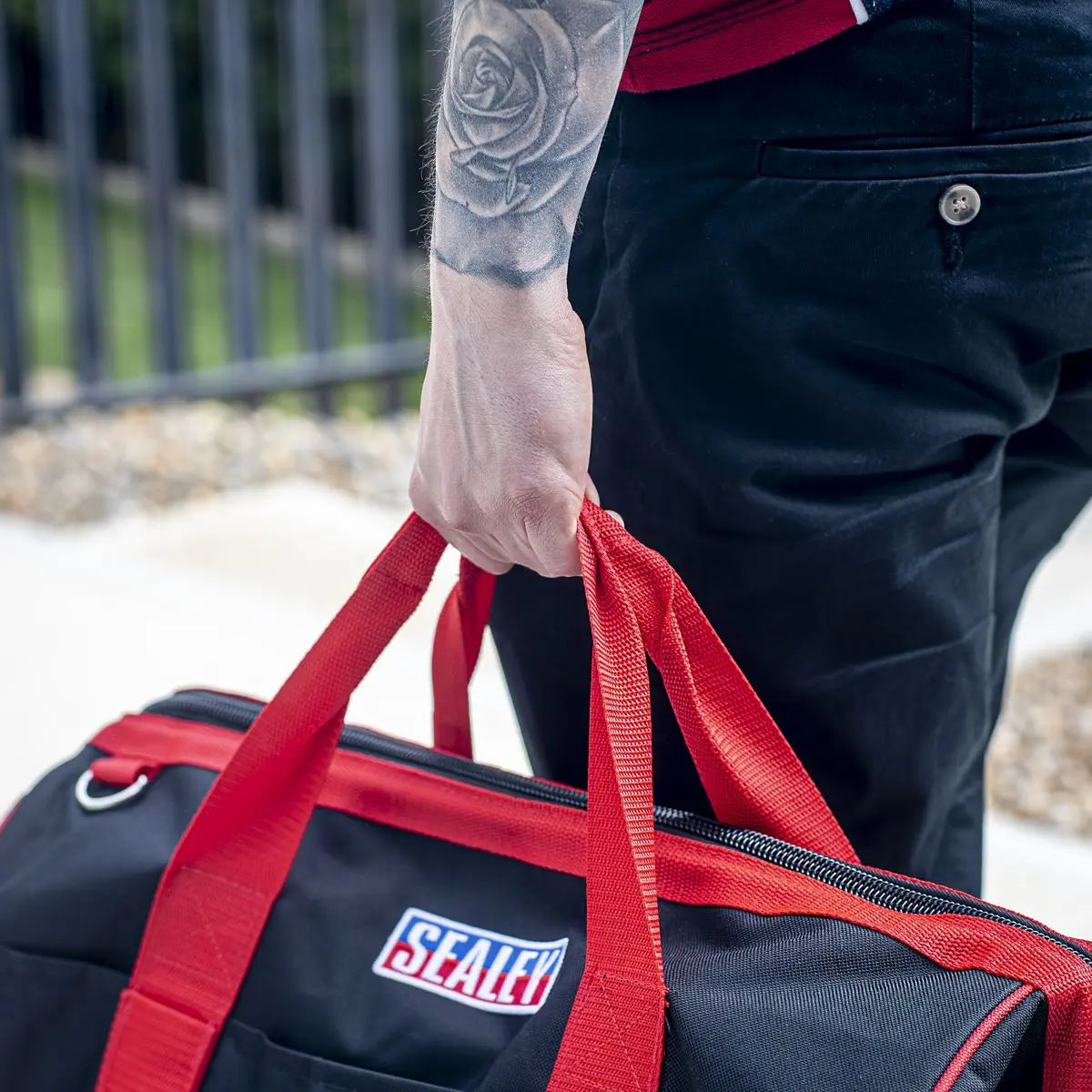 Sealey Tool Storage Bag 500mm White Rose Tools