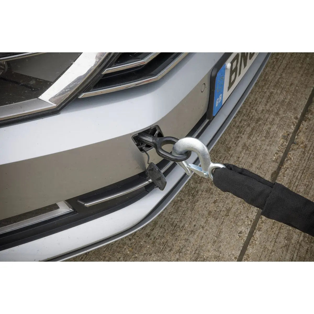 Sealey Tow Rope 5000kg Rolling Load Capacity White Rose Tools