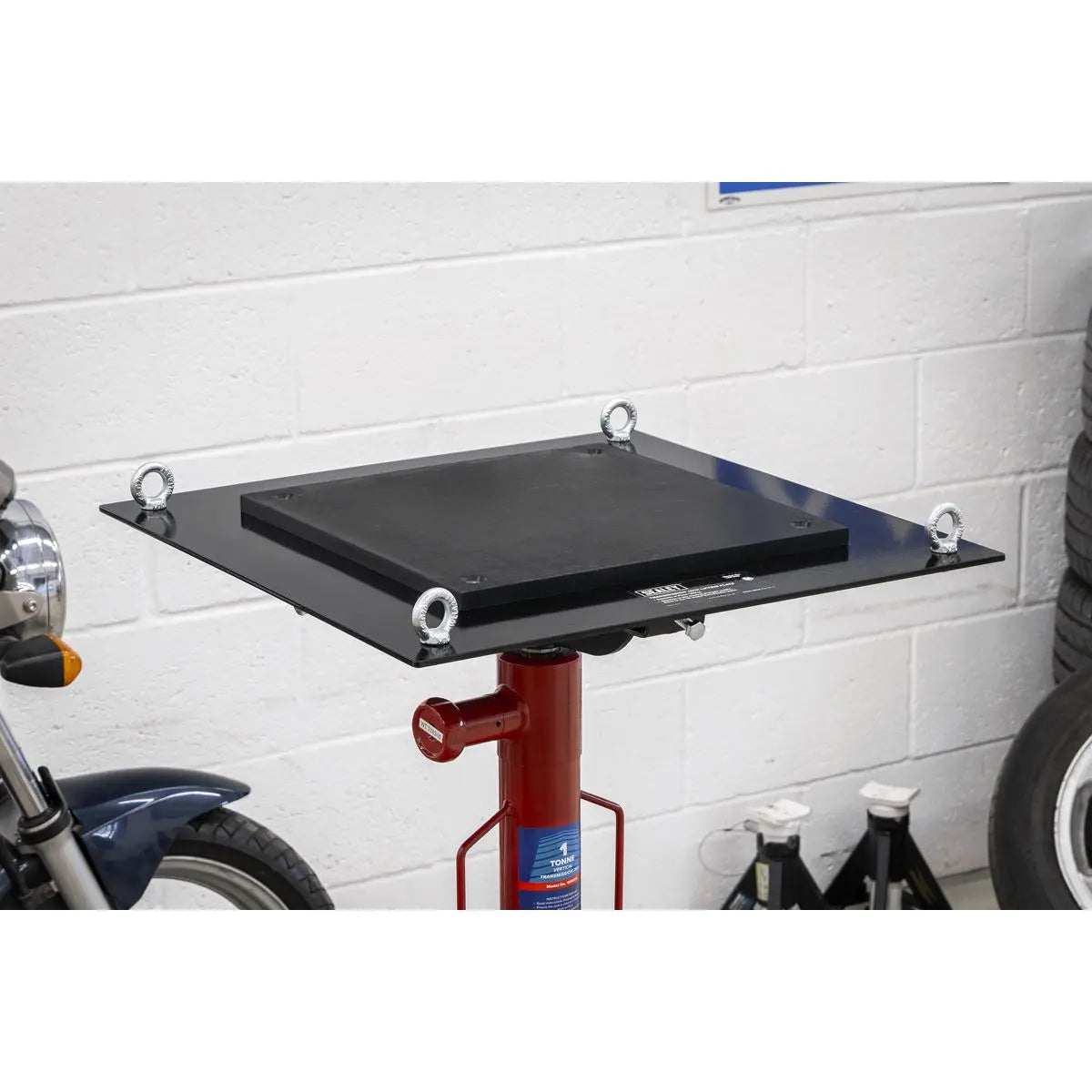 Sealey Transmission Jack Lifting Plate 200kg White Rose Tools