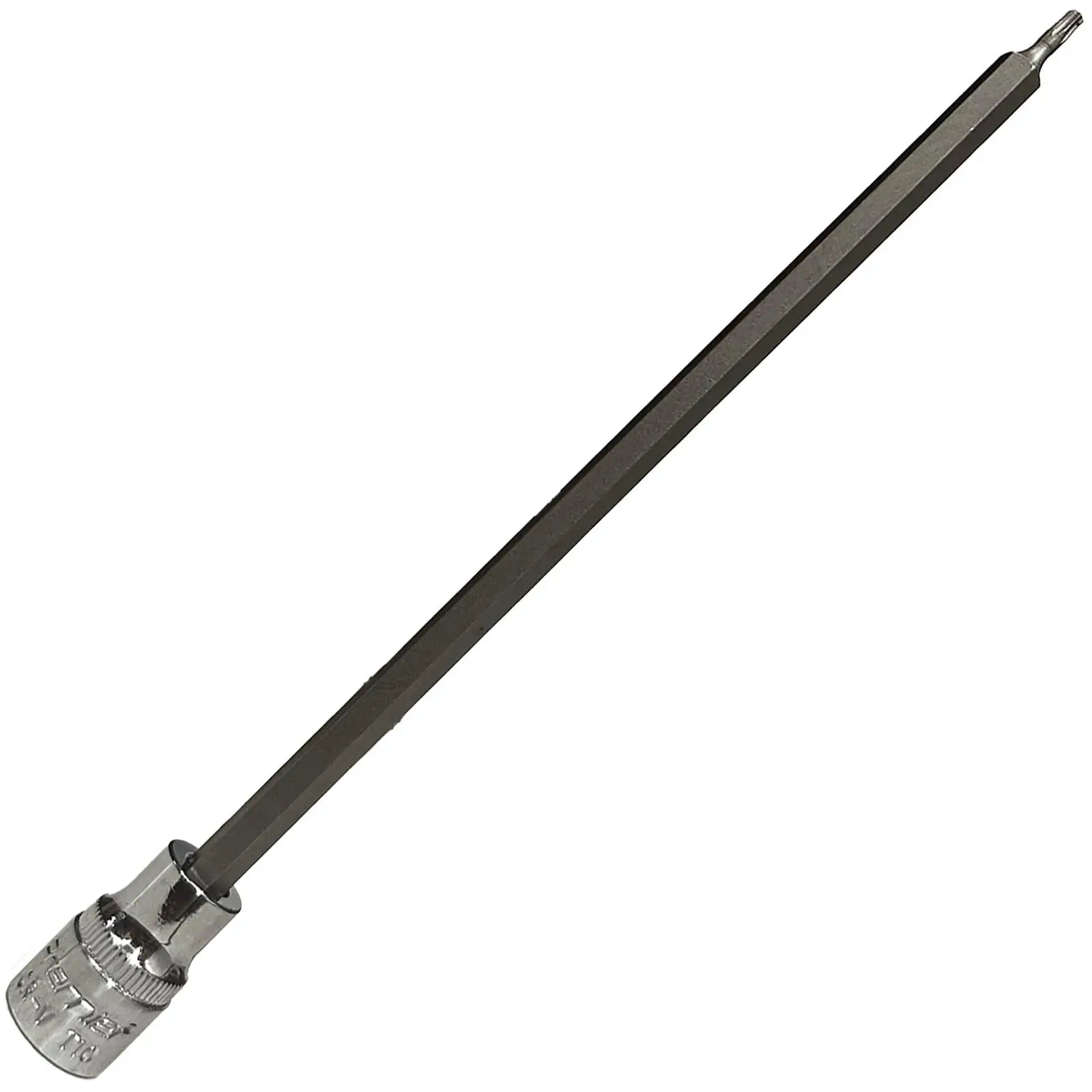 Sealey Trx-Star Socket Bit T10 3/8" Drive 200mm Long Reach Torx Garage Mechanic White Rose Tools