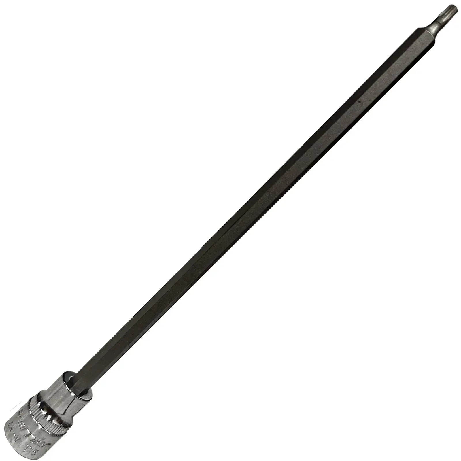 Sealey Trx-Star Socket Bit T15 3/8" Drive 200mm Long Reach Torx Garage Mechanic White Rose Tools