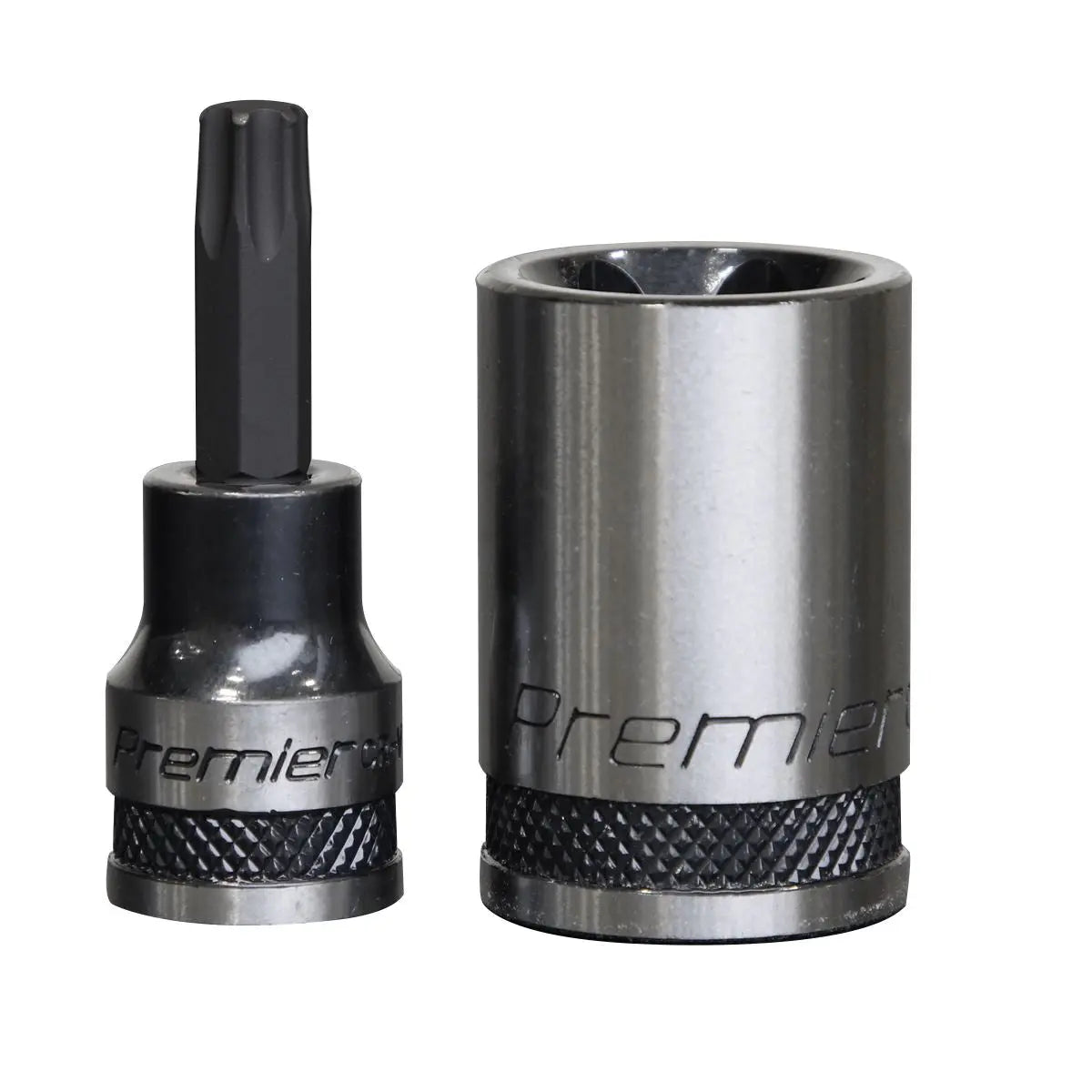 Sealey Trx-Star Socket and Security Socket Bit Set Premier Black 38 Piece 1/4" 3/8" 1/2" Drive