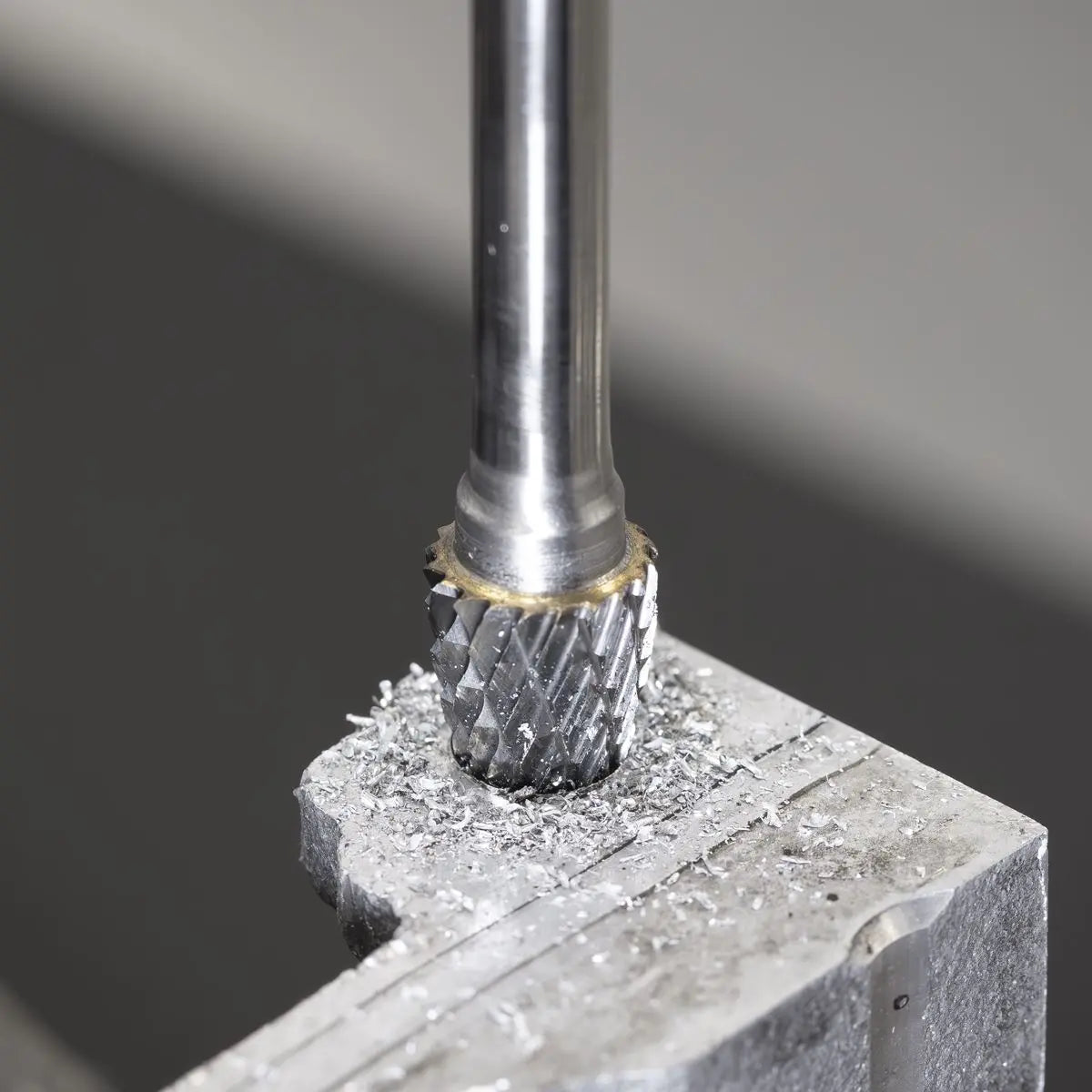 Sealey Tungsten Carbide Rotary Burr Extra-Long Arc Pointed Nose 10mm White Rose Tools