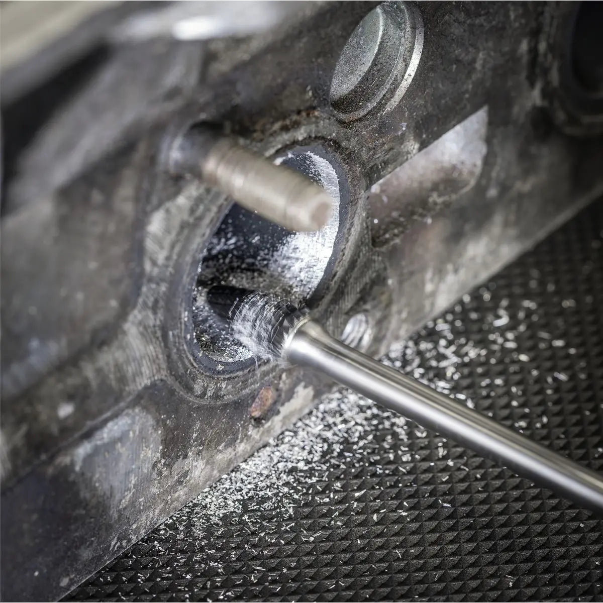 Sealey Tungsten Carbide Rotary Burr Extra-Long Arc Round Nose 10mm White Rose Tools