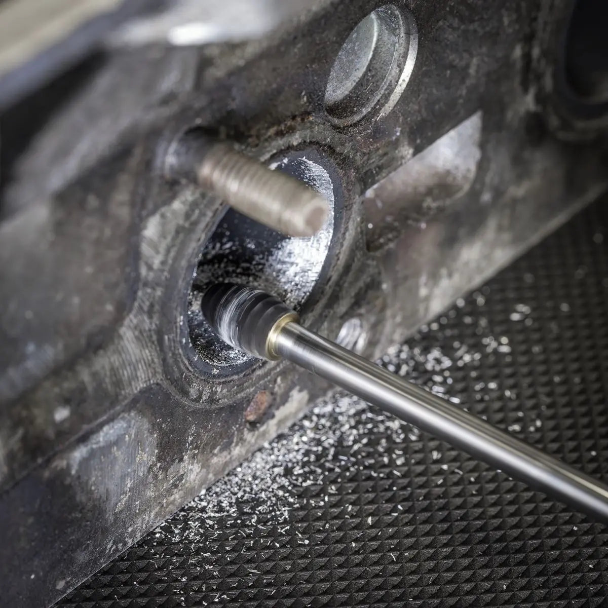 Sealey Tungsten Carbide Rotary Burr Extra-Long Ball Nose 10mm White Rose Tools