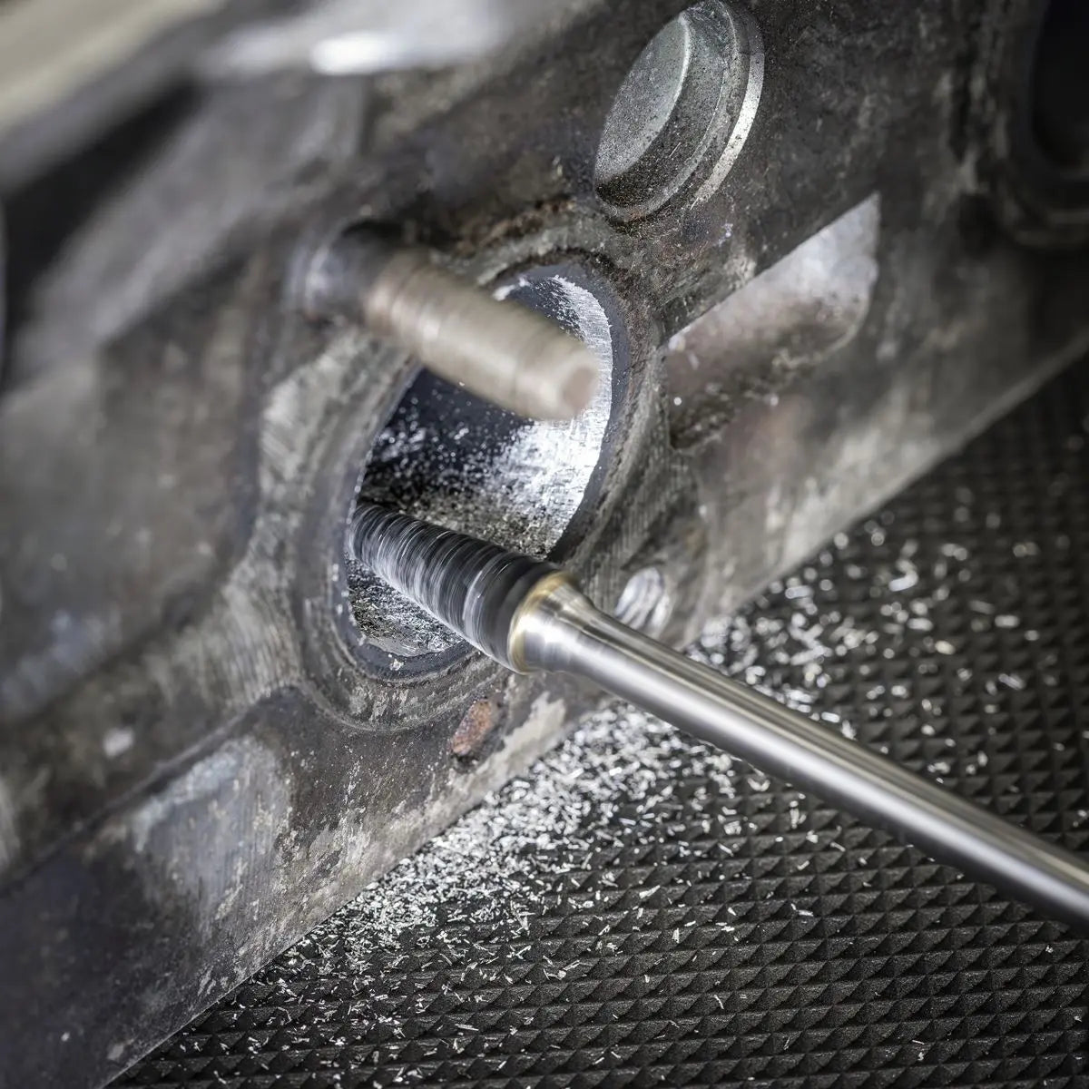 Sealey Tungsten Carbide Rotary Burr Extra-Long Conical Ball Nose Ø10mm White Rose Tools