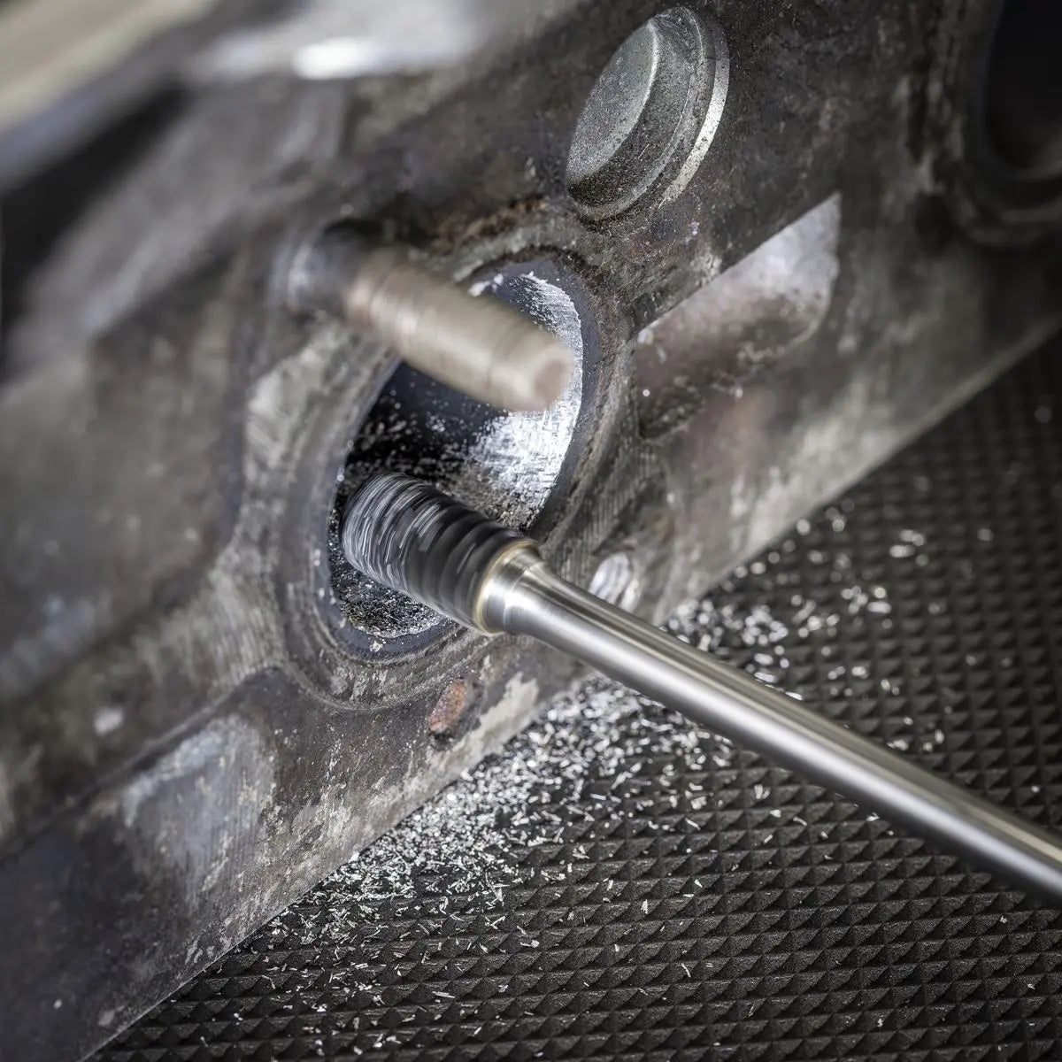 Sealey Tungsten Carbide Rotary Burr Extra-Long Cylindrical Ball Nose 10mm White Rose Tools