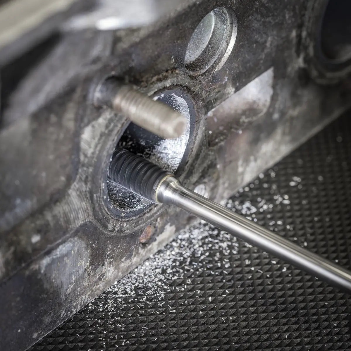 Sealey Tungsten Carbide Rotary Burr Extra-Long Cylindrical Front End Cut 10mm White Rose Tools