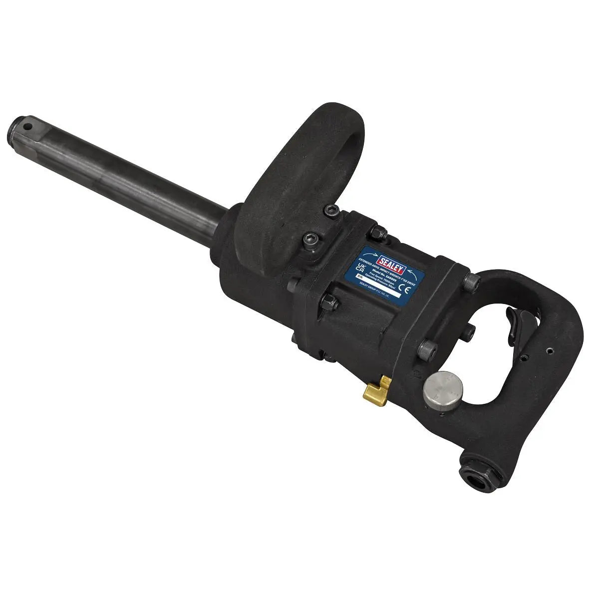 Sealey Twin Hammer Extended Anvil Impact Wrench 1"Sq Drive  White Rose Tools
