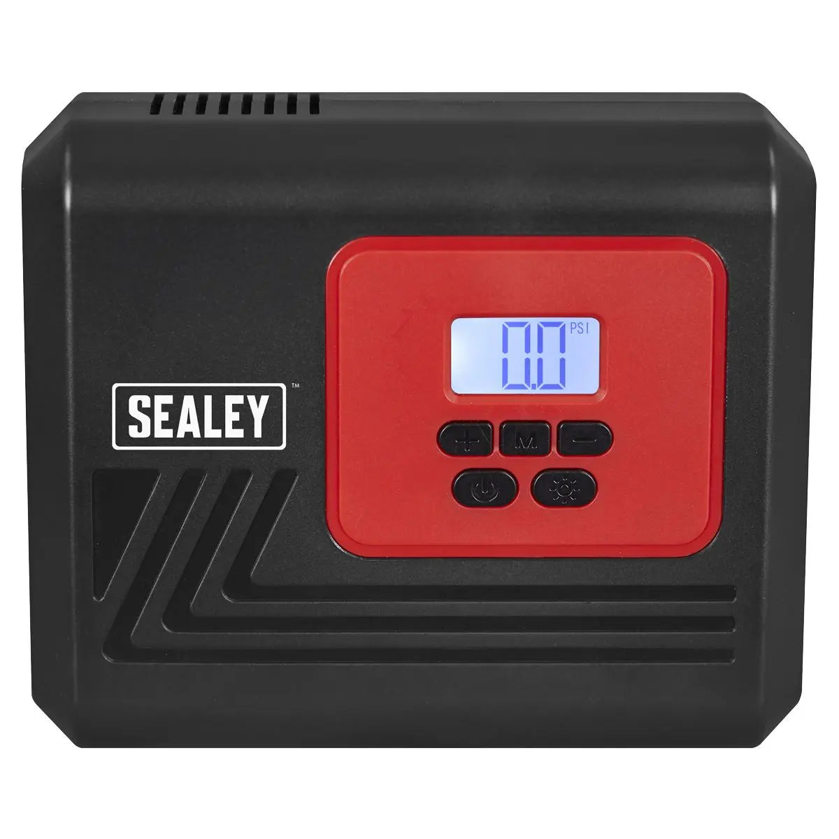 Sealey Tyre Inflator with Worklight 12V White Rose Tools