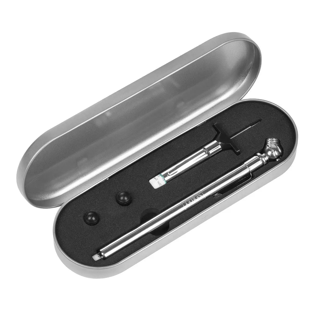 Sealey Tyre Pressure & Tread Depth Gauge Set 2pc White Rose Tools
