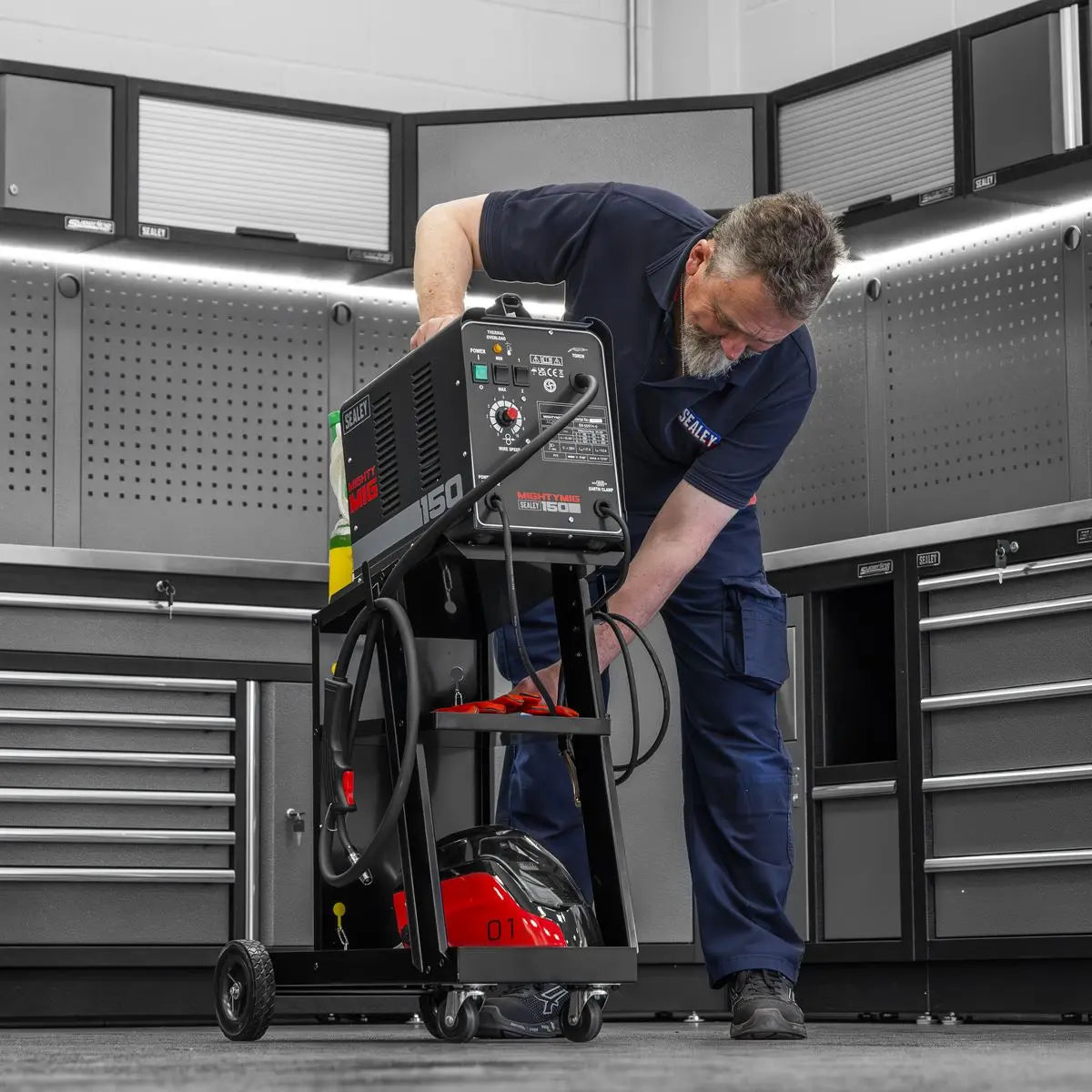 Sealey Universal Trolley for Portable MIG Welders