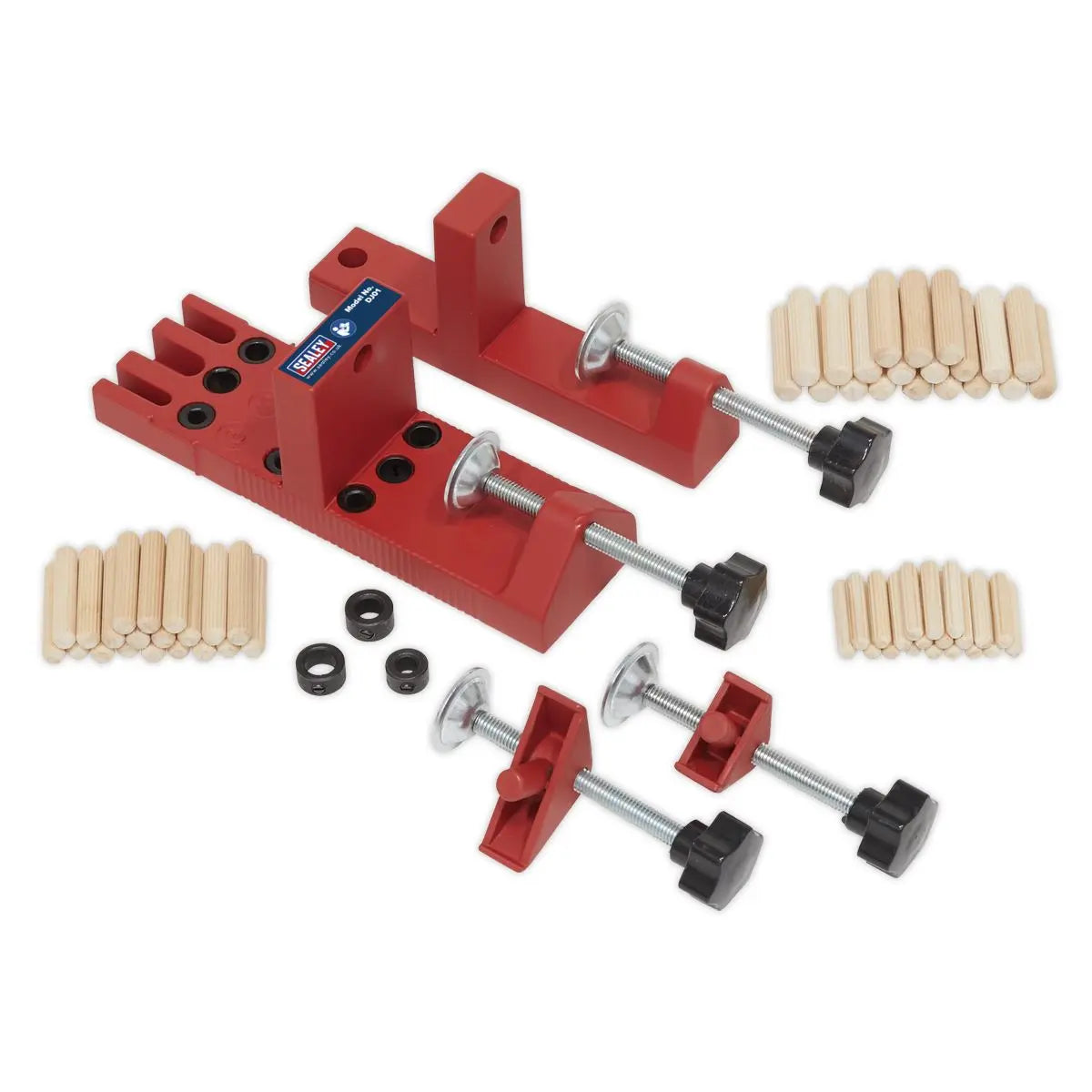 Sealey Universal Wood Dowelling Jig Set