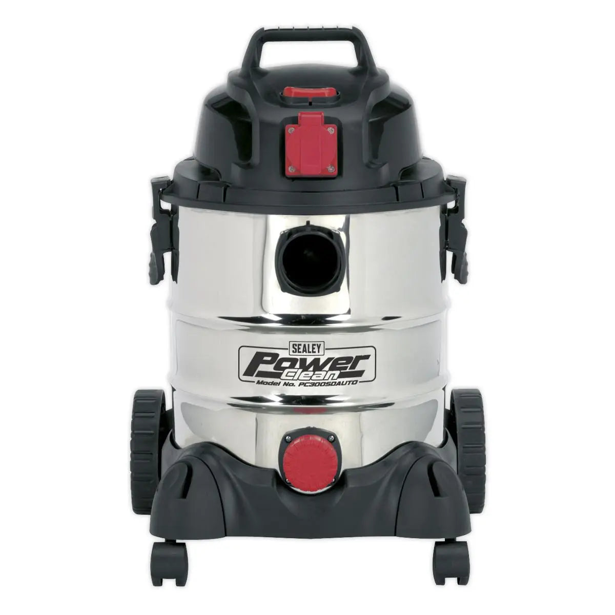 Sealey Vacuum Cleaner Industrial 20L 1400W/230V Stainless Drum Auto Start
