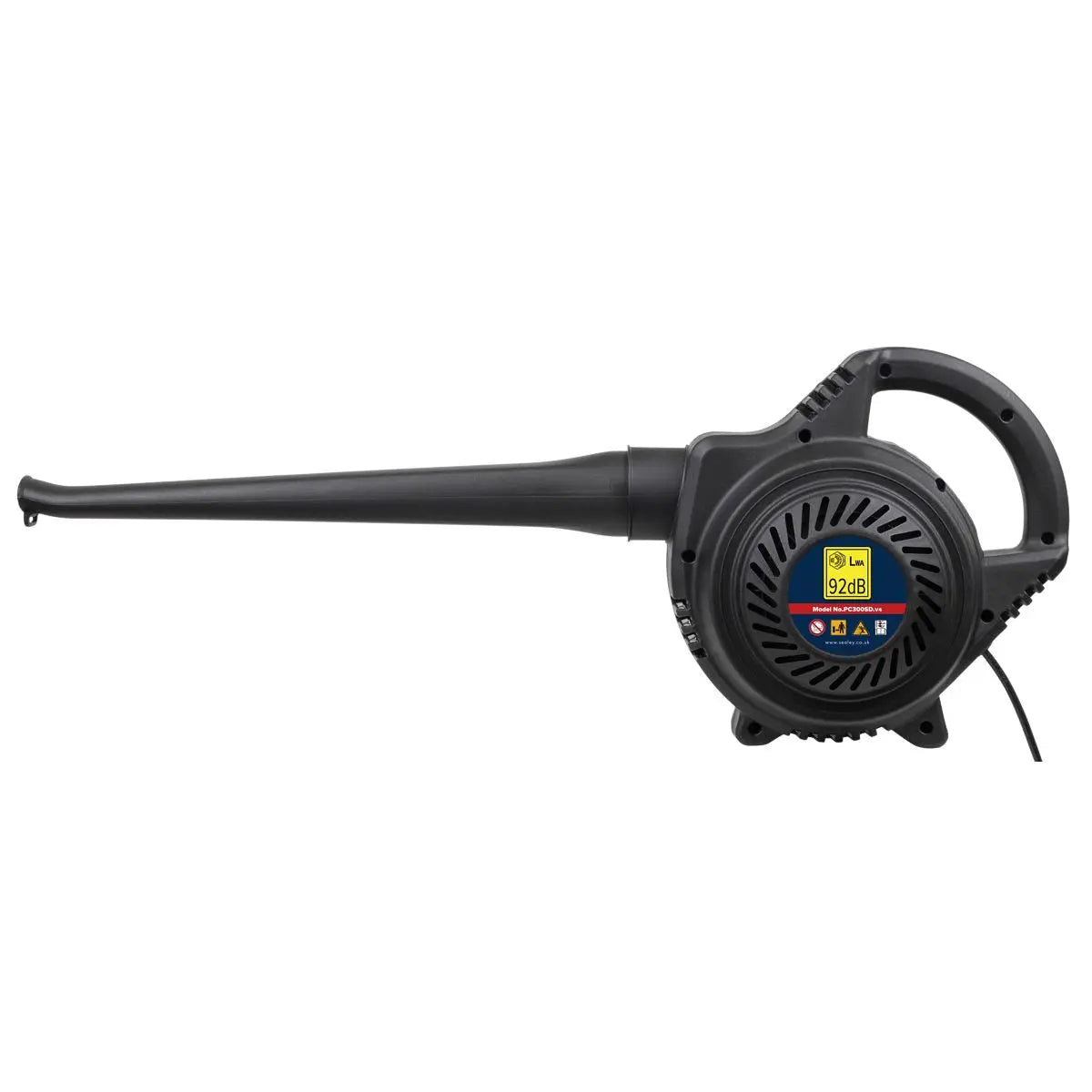 Sealey Vacuum Cleaner Industrial 30L 1400W/230V Stainless Drum White Rose Tools