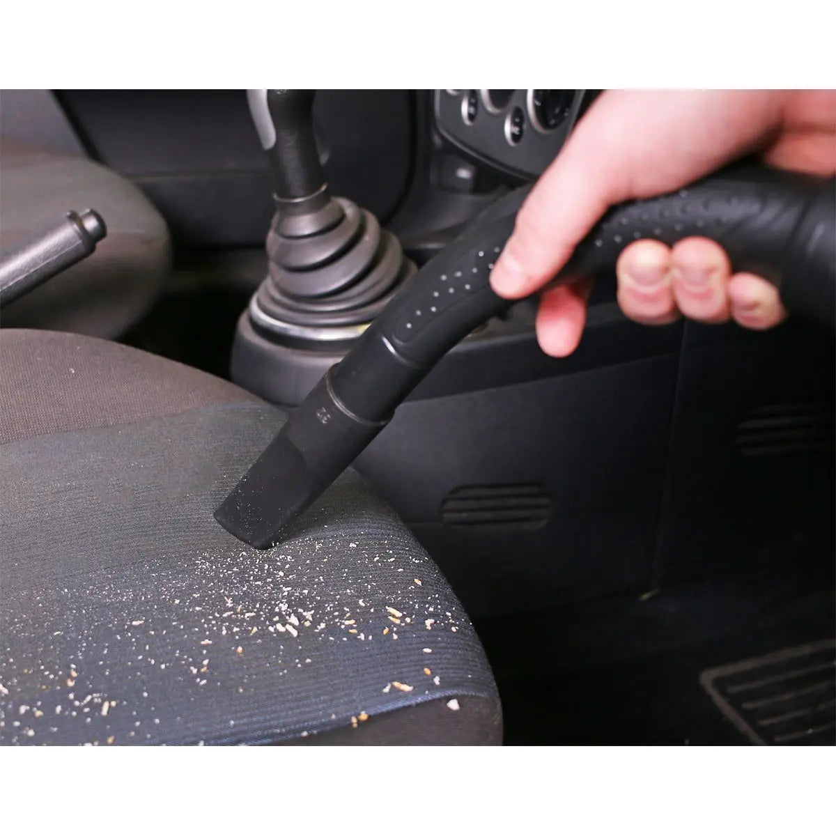 Sealey Vacuum Cleaner Wet and Dry 10L 1000W 230V Hi Vis Green