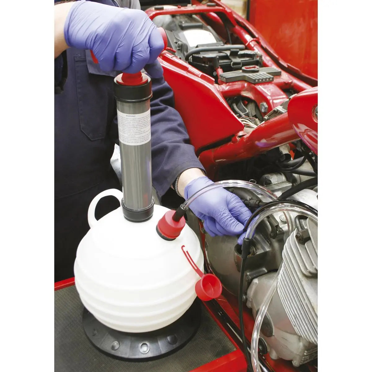 Sealey Vacuum Oil & Fluid Extractor Manual 5.5L