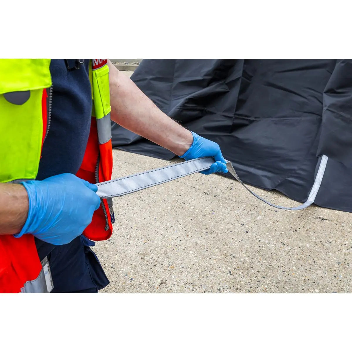 Sealey Vehicle Fire Safety Blanket - PU Coated 6 x 8m White Rose Tools