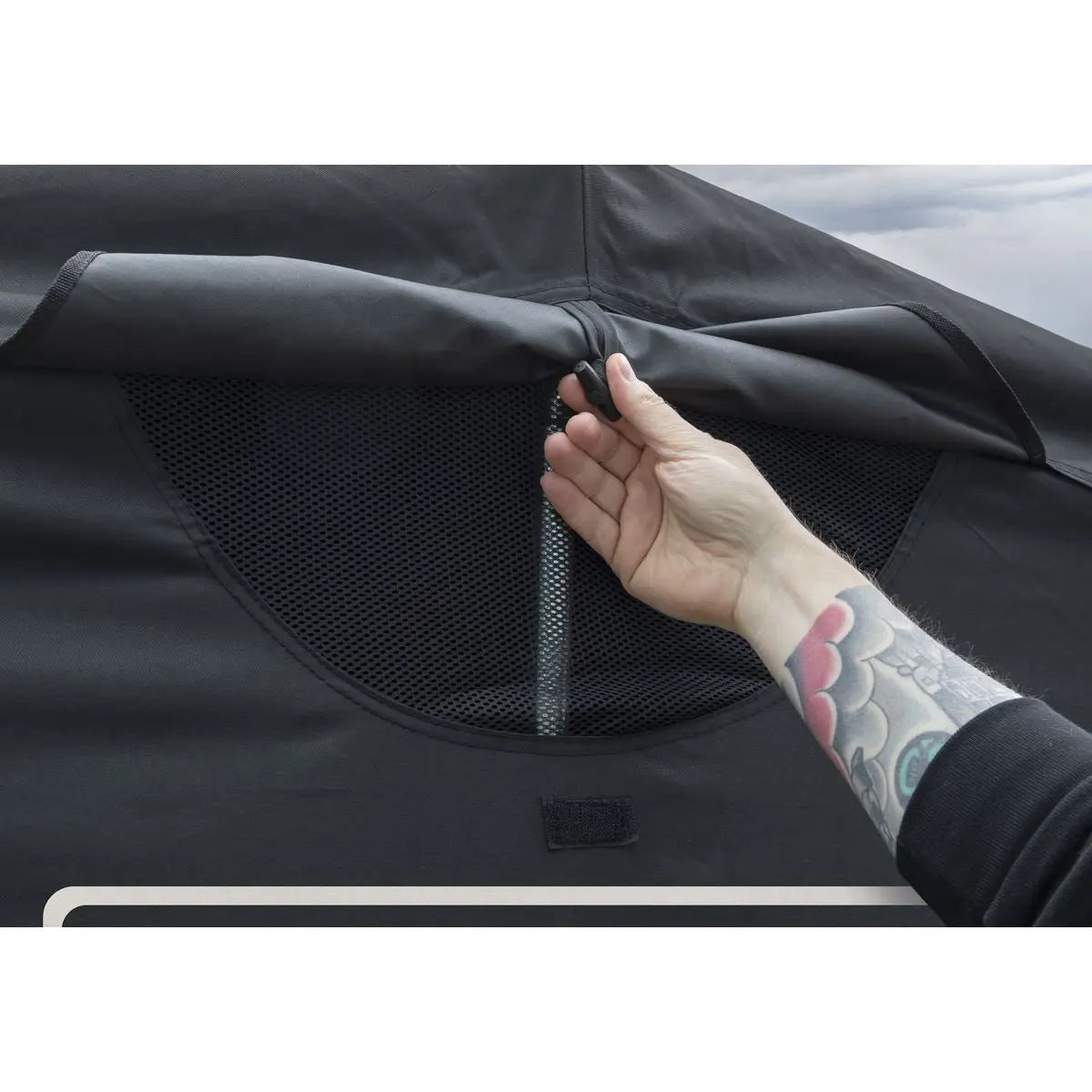 Sealey Vehicle Storage Shelter 2.7 x 5.5 x 2m White Rose Tools