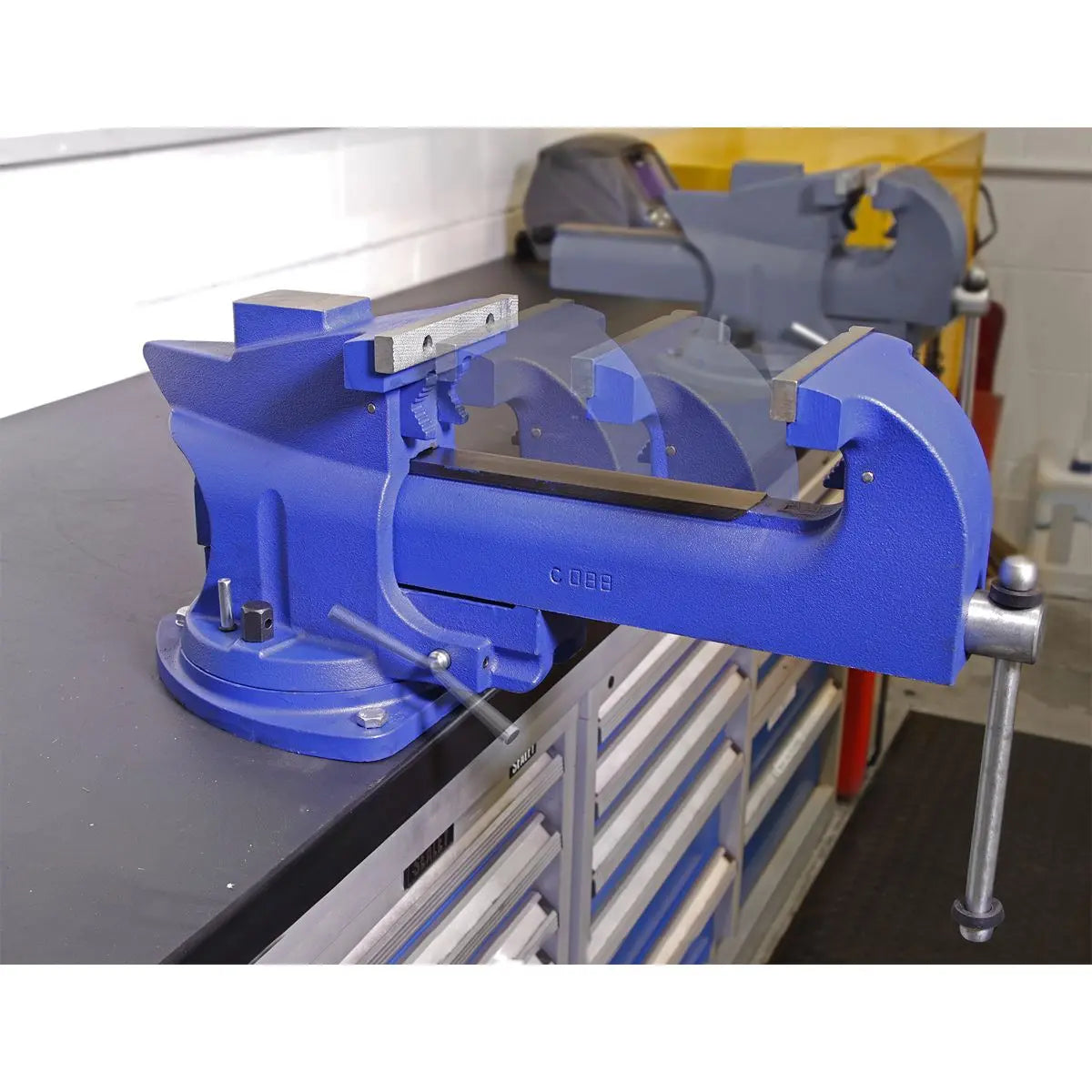 Sealey Vice 150mm Quick Action Swivel Base Cast Iron