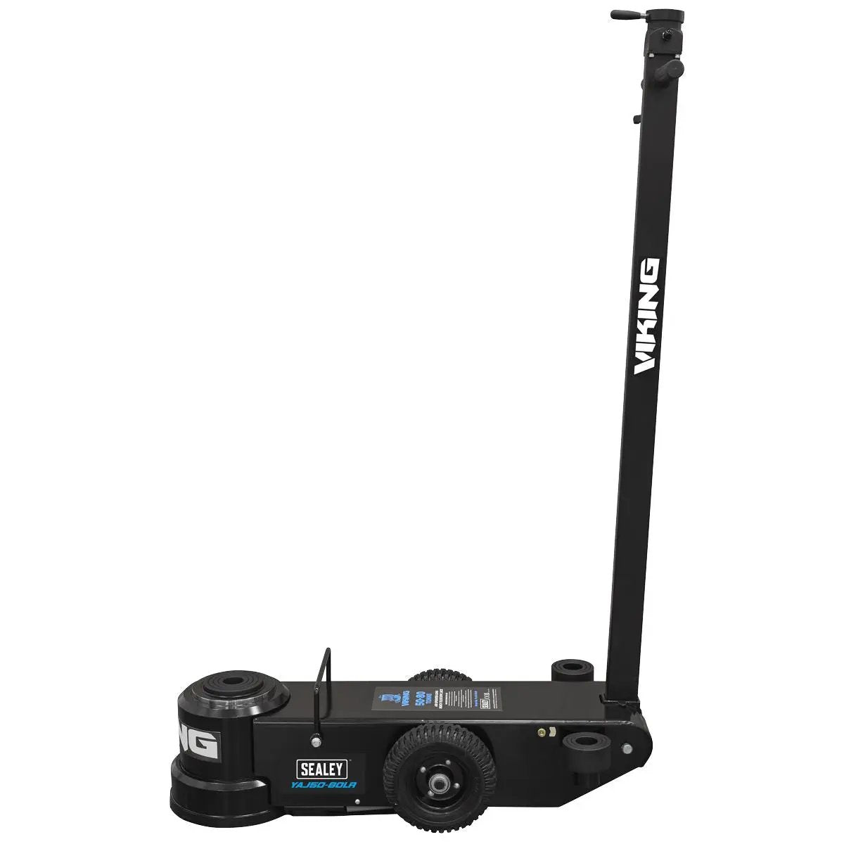 Sealey Viking Air Operated Telescopic Long Reach Jack 50-80 Tonne White Rose Tools