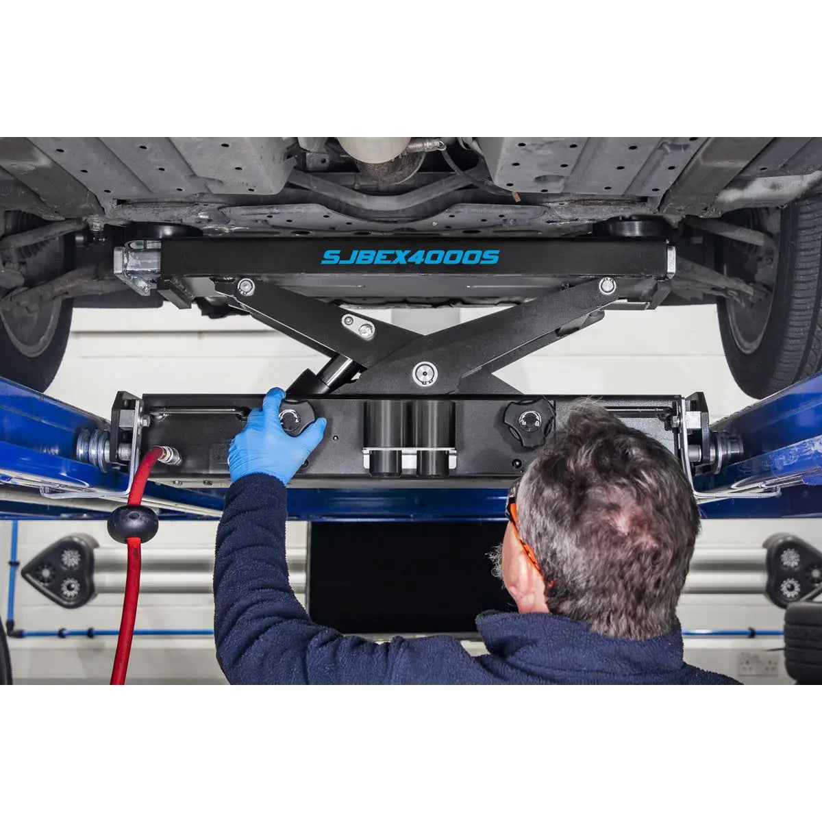 Sealey Viking Jacking Beam 4 Tonne with 1.4m Extending Arms  White Rose Tools