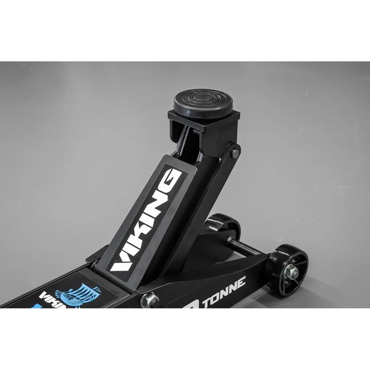 Sealey Viking Professional Long Reach Air/Manual Operation Trolley Jack with Rocket Lift 10 Tonne White Rose Tools