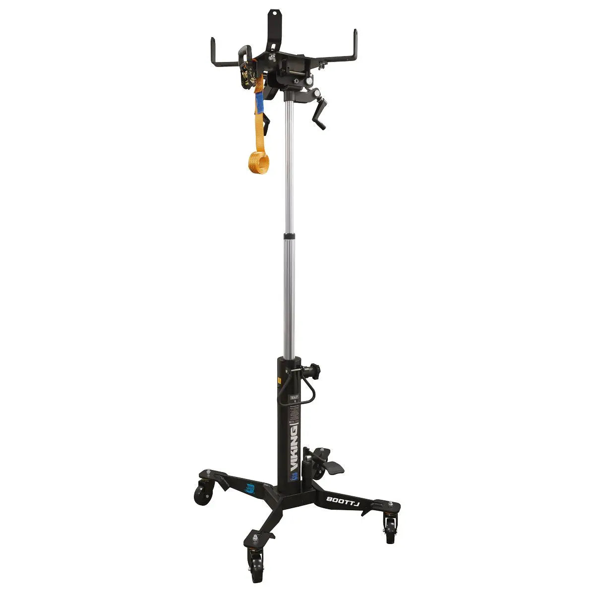 Sealey Viking Telescopic Vertical Transmission Jack 1 Tonne White Rose Tools