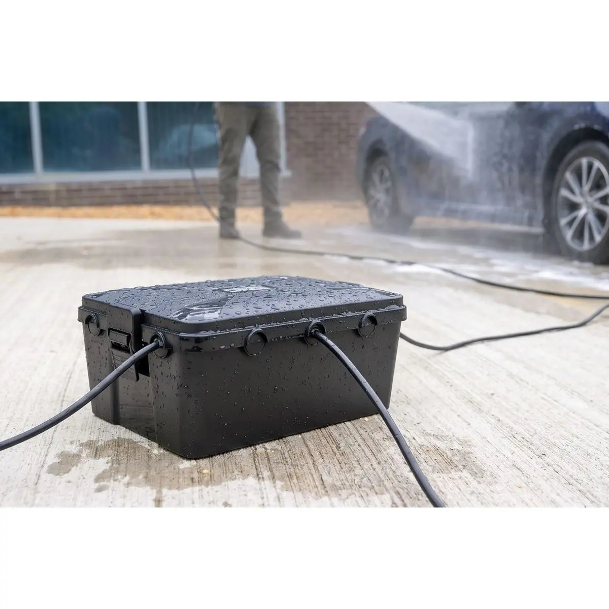Sealey Weatherproof Electrical Protection Box - Large White Rose Tools