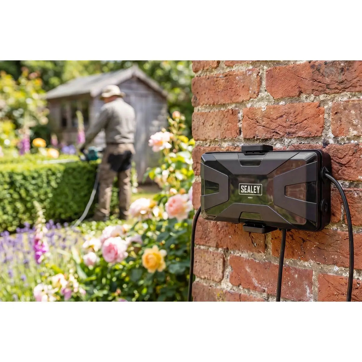 Sealey Weatherproof Electrical Protection Box - Medium White Rose Tools