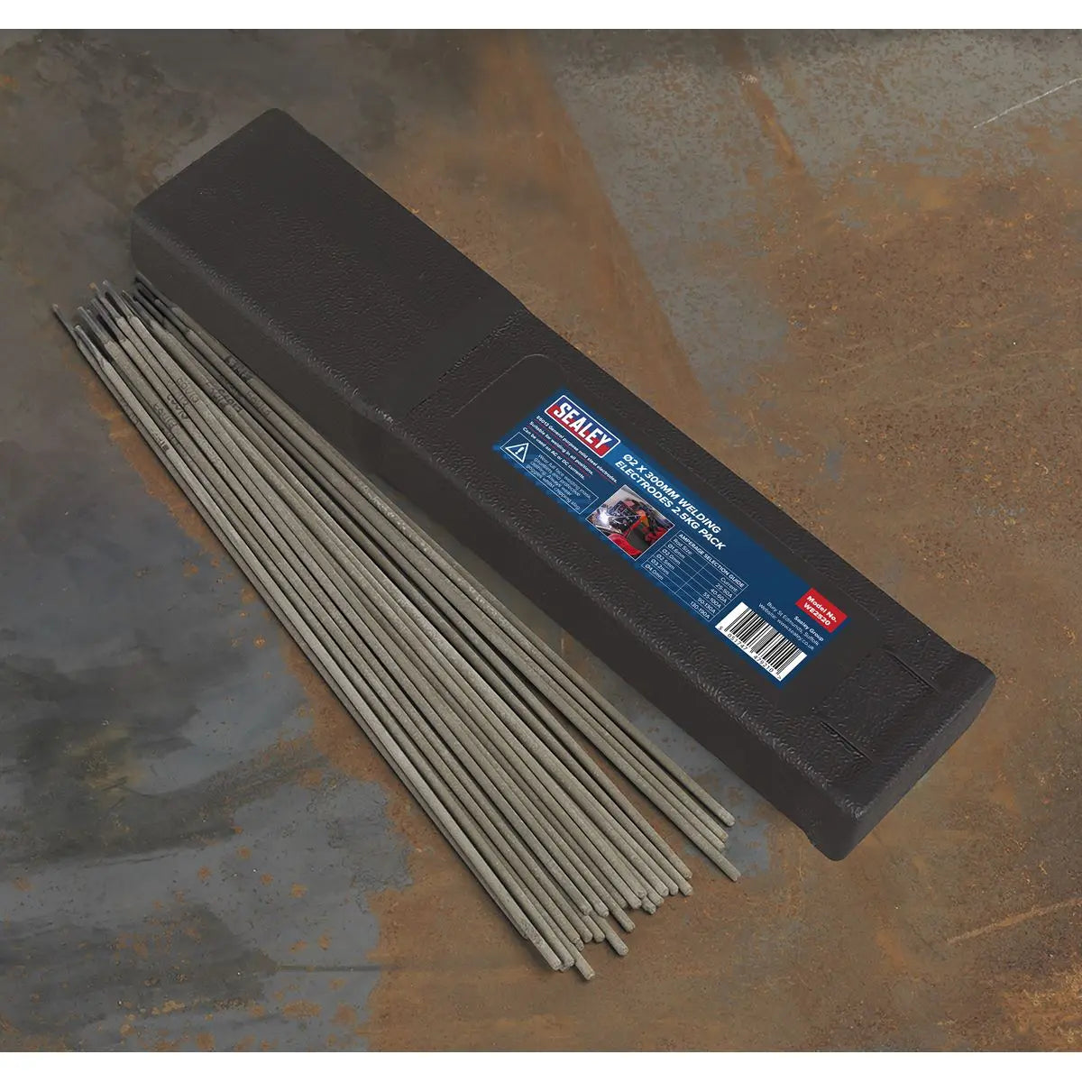 Sealey Welding Electrodes Ø2 x 300mm 2.5kg Pack