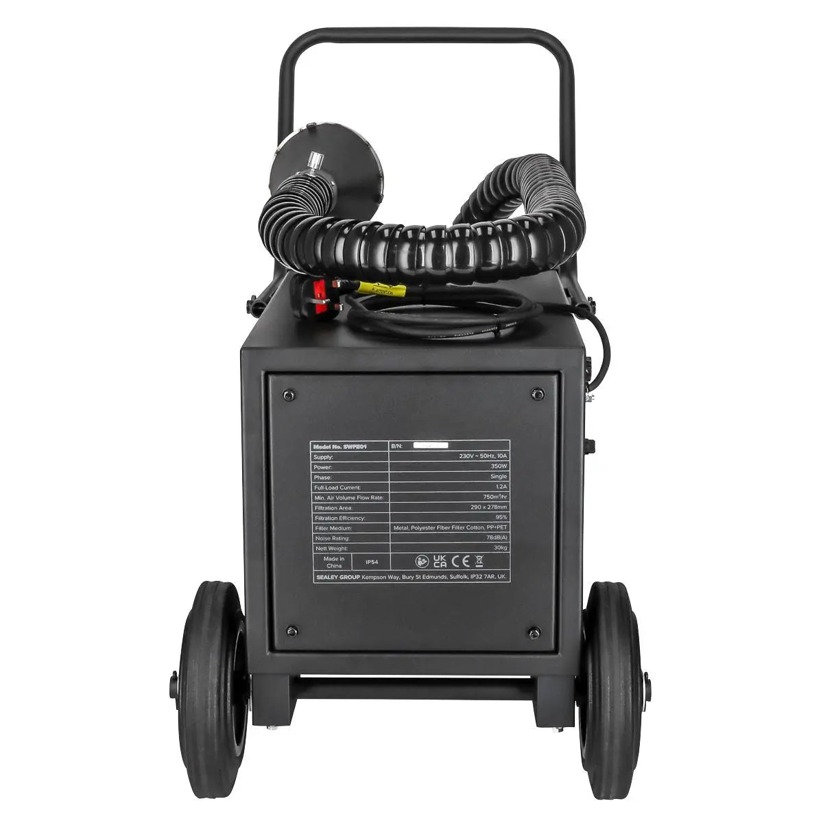 Sealey Welding Fume Extractor White Rose Tools