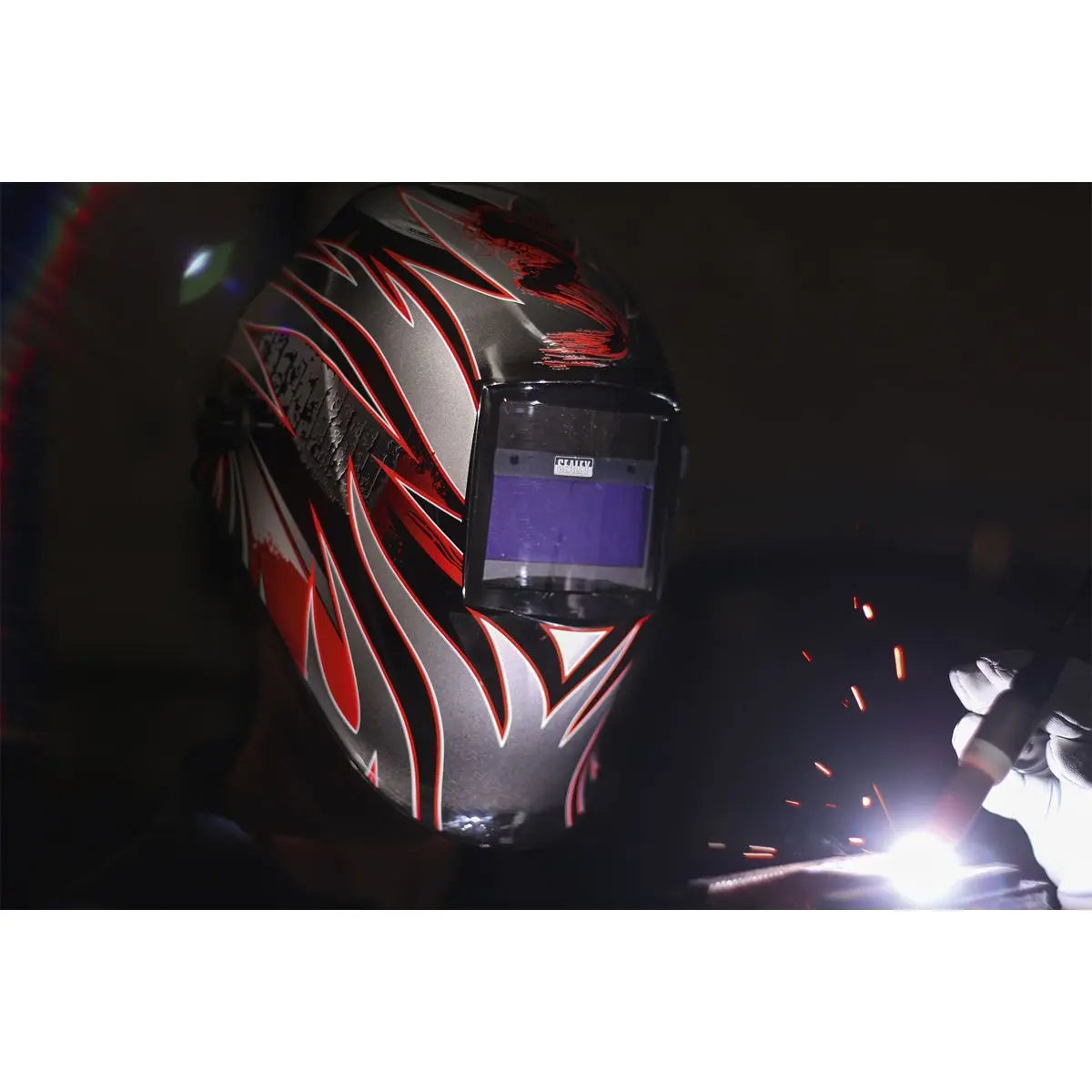 Sealey Welding Helmet Auto Darkening - Shade 9-13