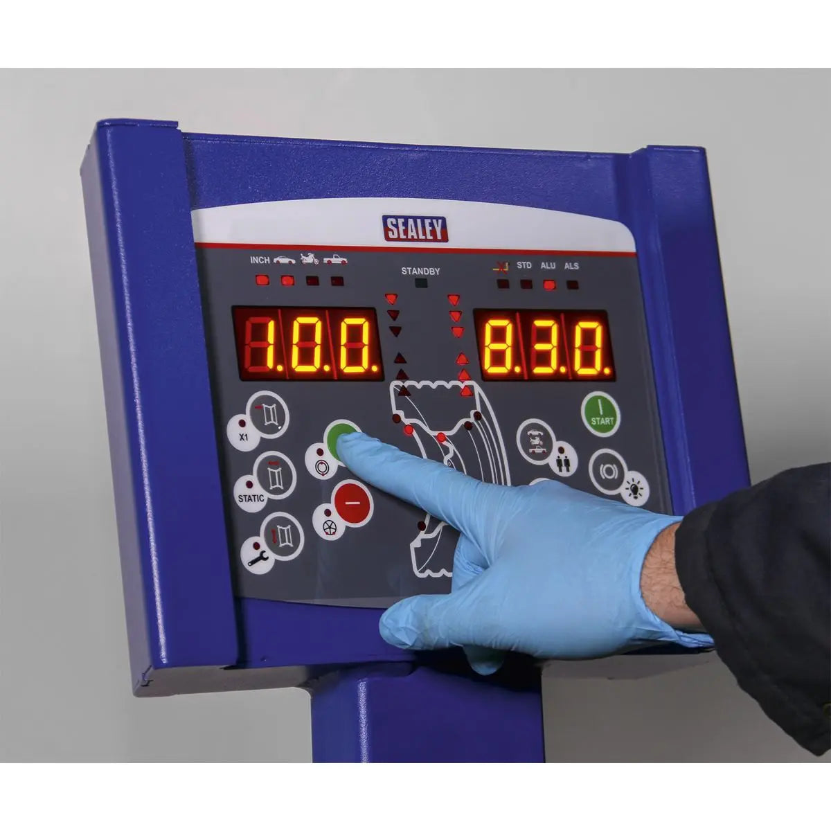 Sealey Wheel Balancer - Semi-Automatic