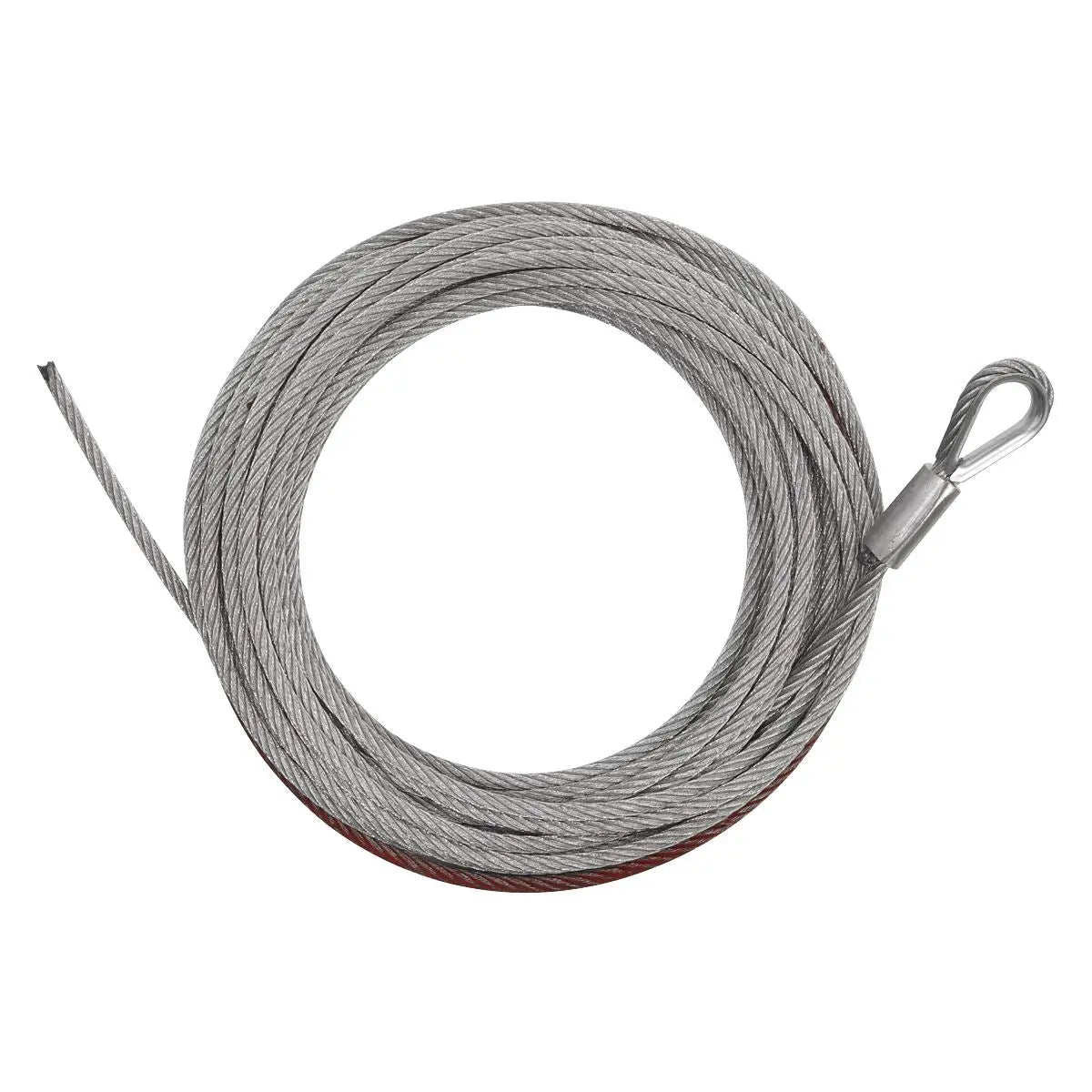 Sealey Wire Rope for ATV1000W 4.8mm x 12m White Rose Tools