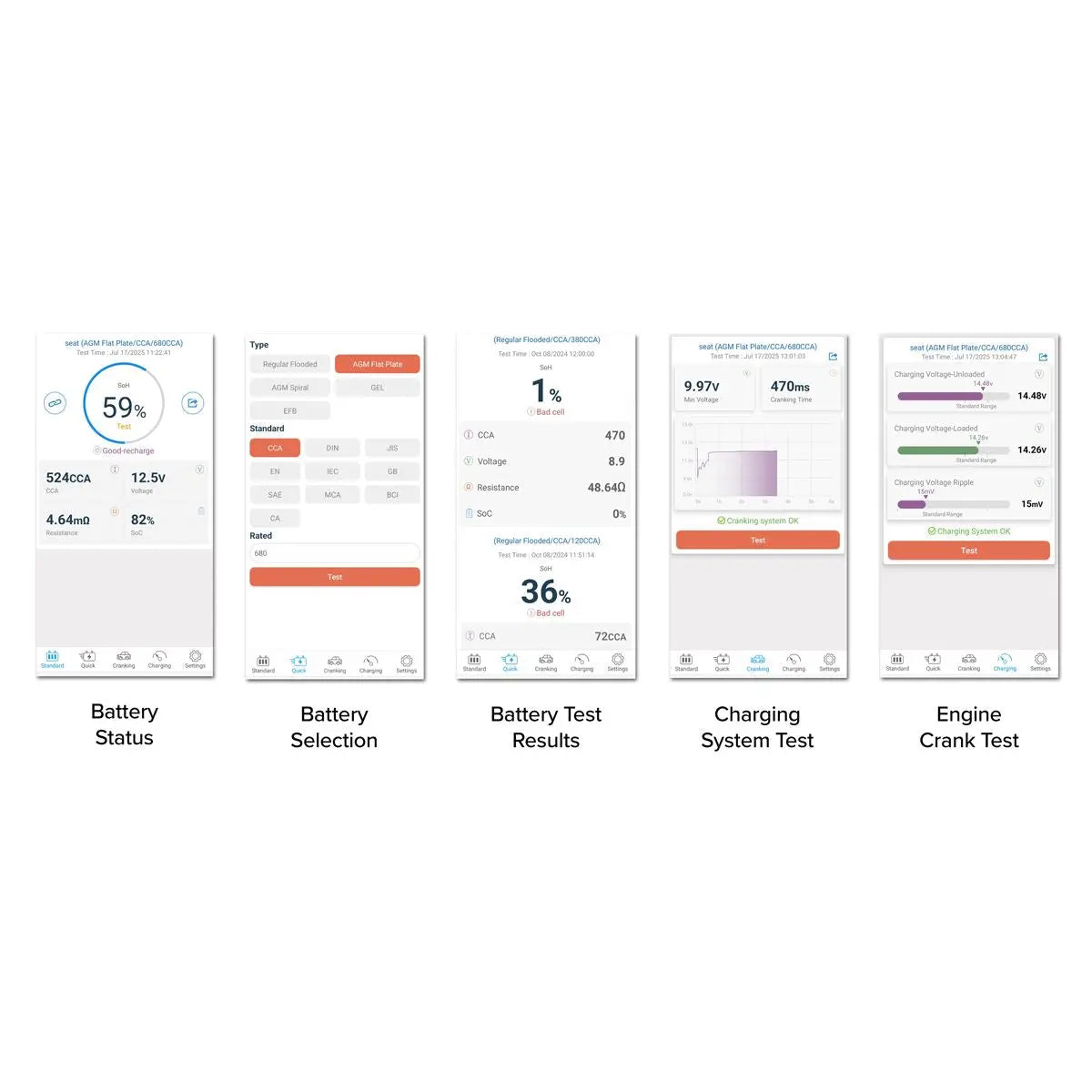 Sealey Wireless Battery Tester 12V  White Rose Tools