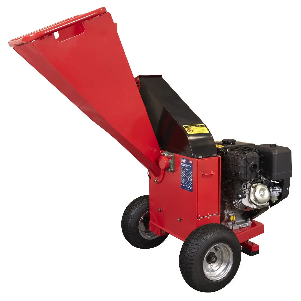 Sealey Wood Chipper 420cc 15hp 100mm Capacity White Rose Tools