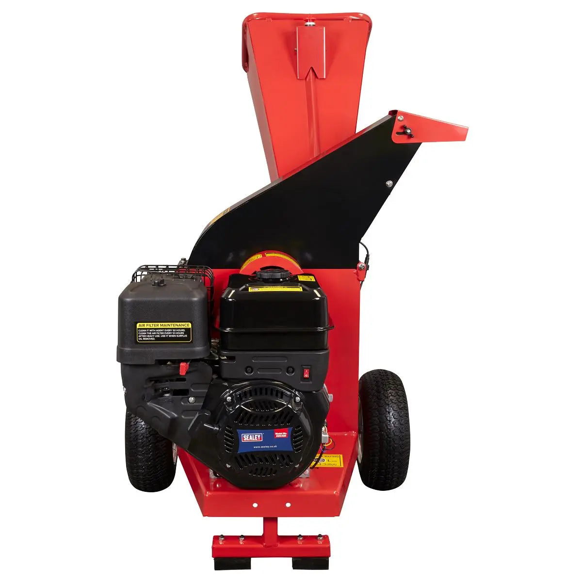 Sealey Wood Chipper 420cc 15hp 100mm Capacity White Rose Tools