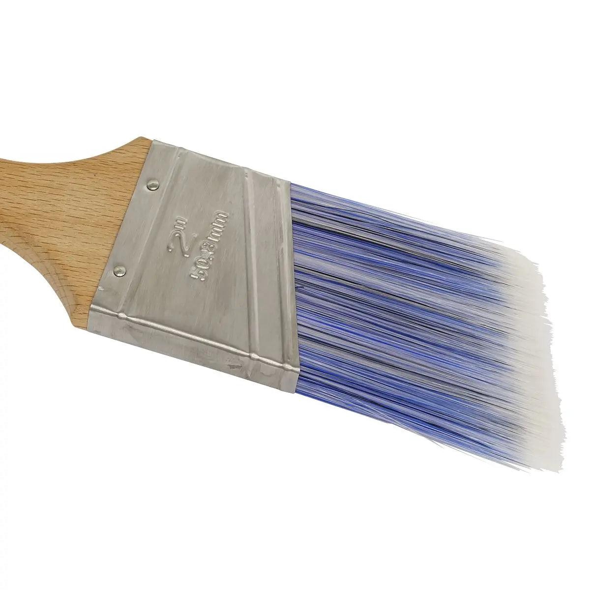 Sealey Wooden Handle Cutting-In Paint Brush 50mm  White Rose Tools