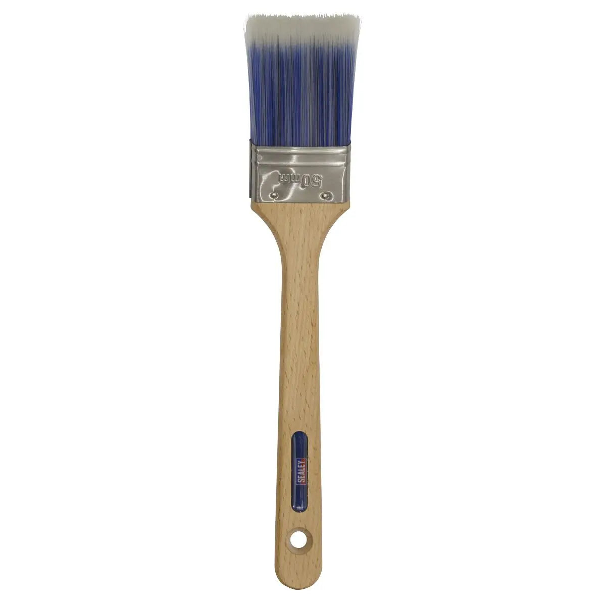 Sealey Wooden Handle Radiator Paint Brush 50mm  White Rose Tools
