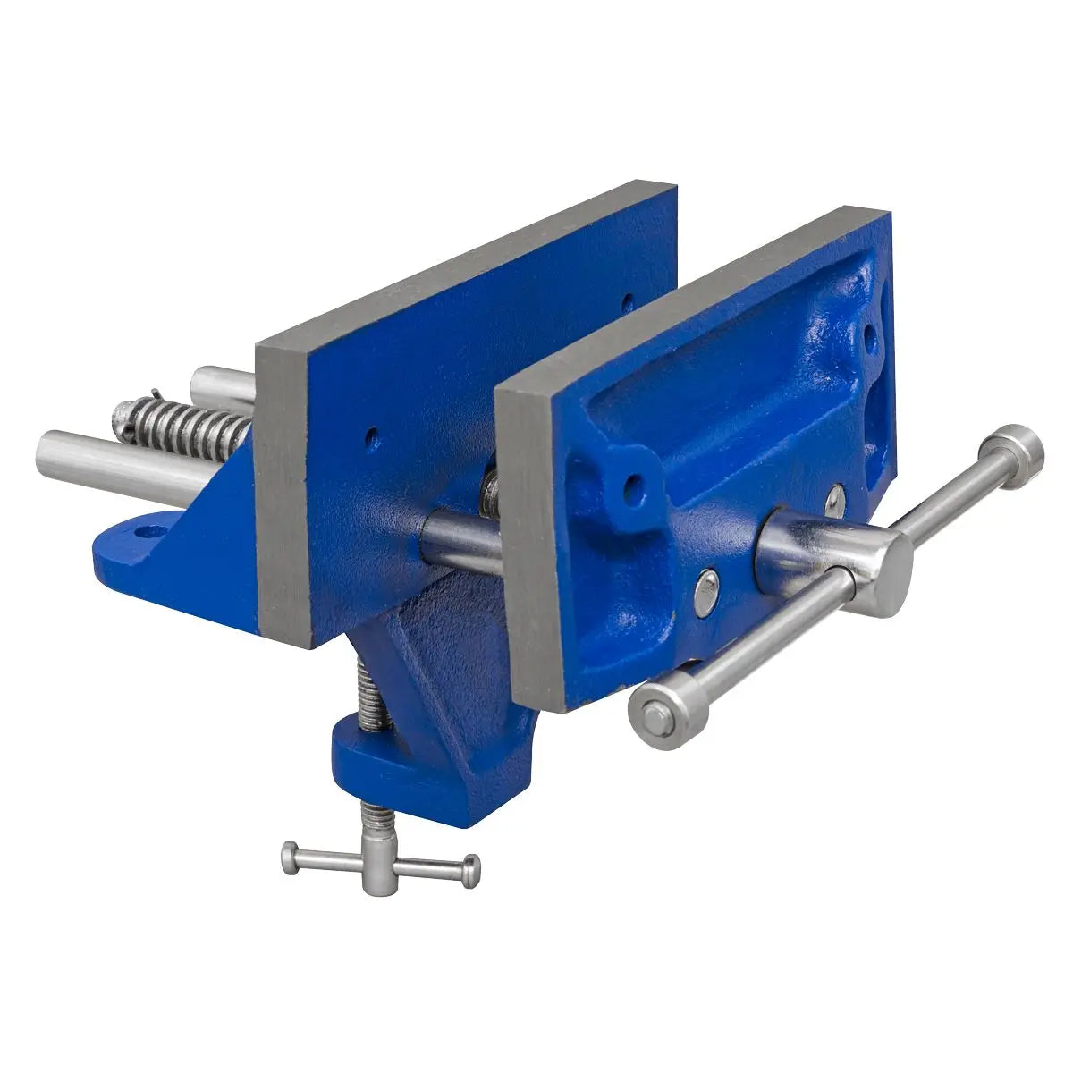 Sealey Woodworking Vice 150mm with Clamp Mount White Rose Tools