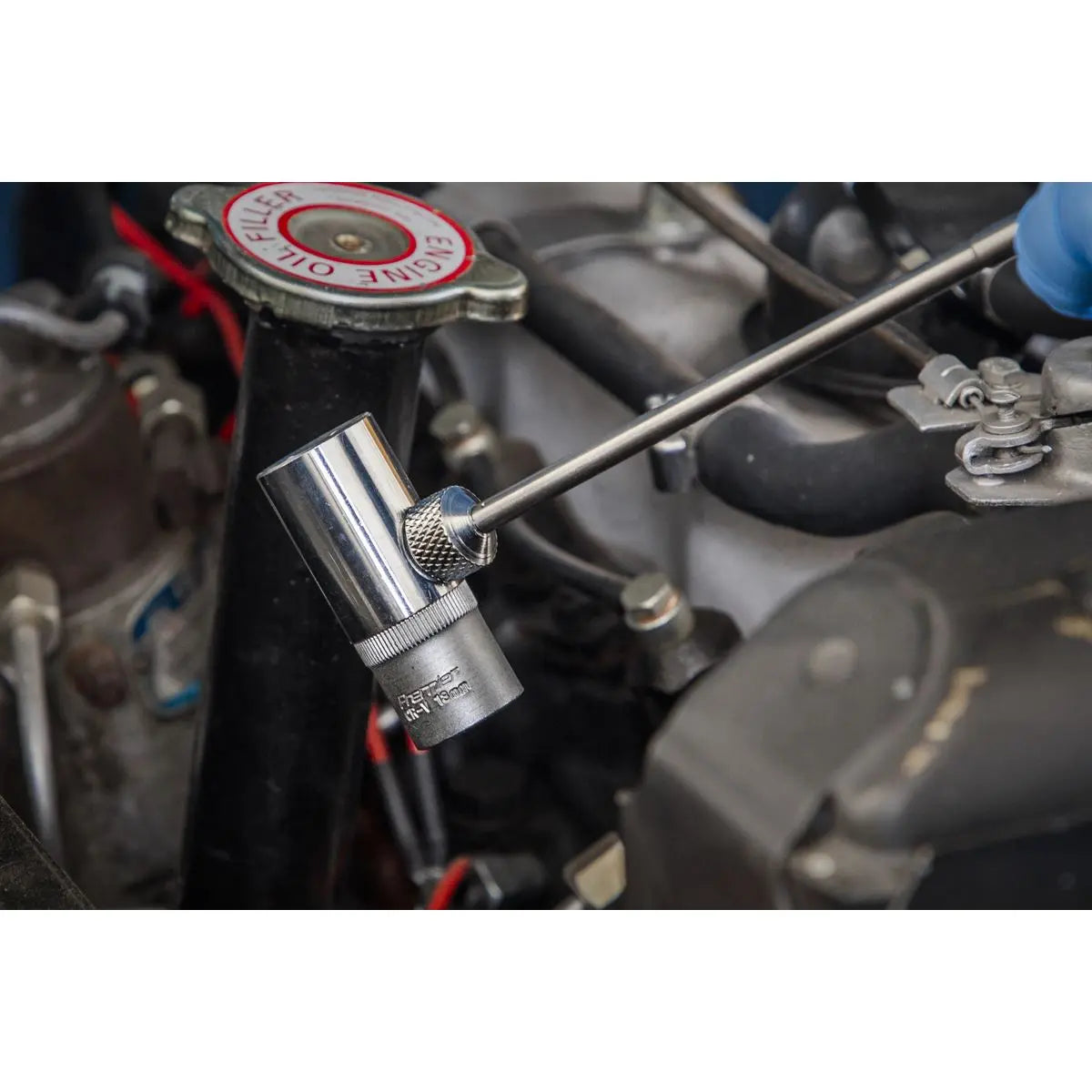 Siegen 3.6kg Heavy Duty Magnetic Pick Up Tool Garage Household Ferrous White Rose Tools